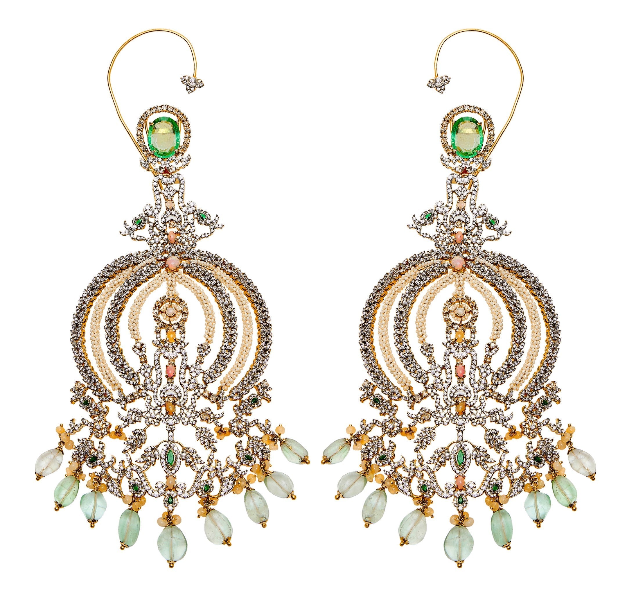 Star dust diamante danglers