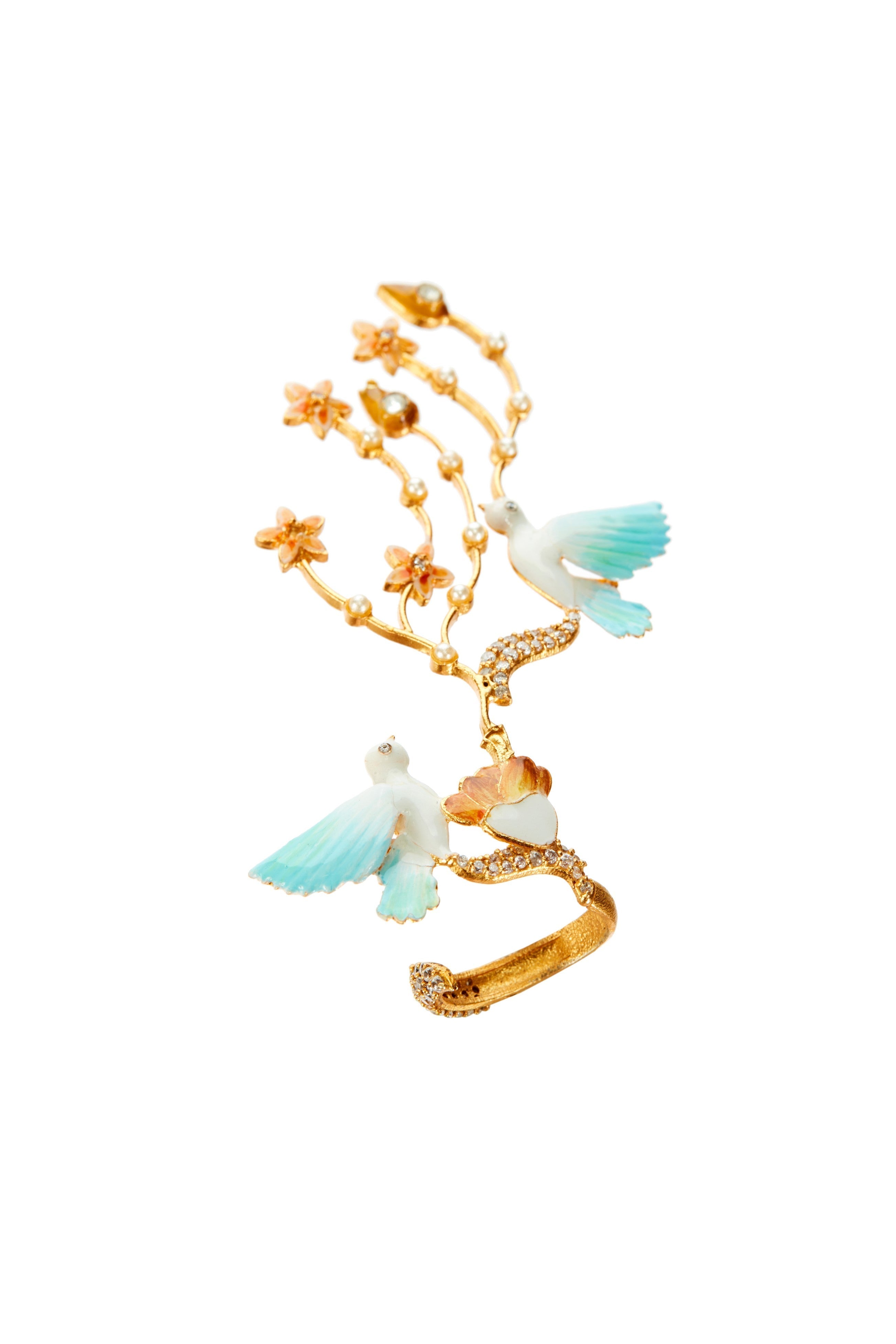 Bird Man Cocktail ring