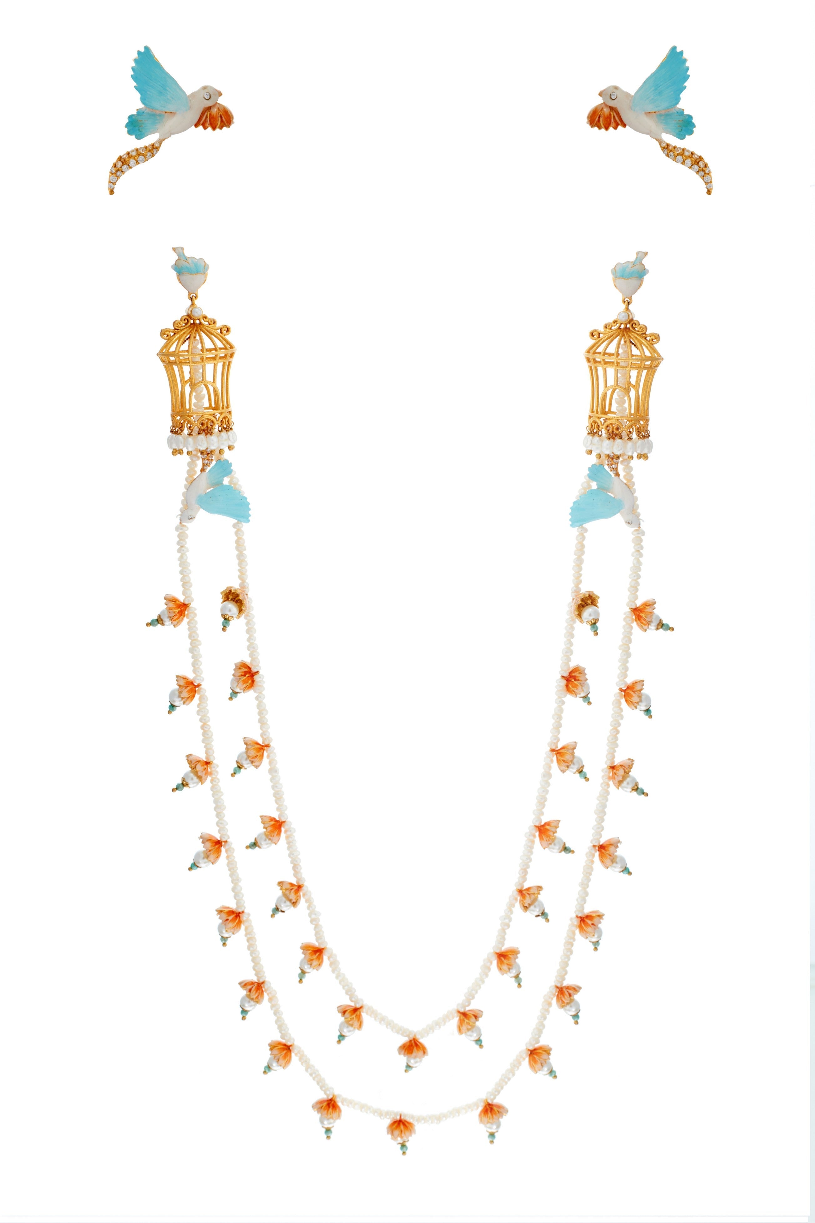 Flying from Ear to Ear Earrings