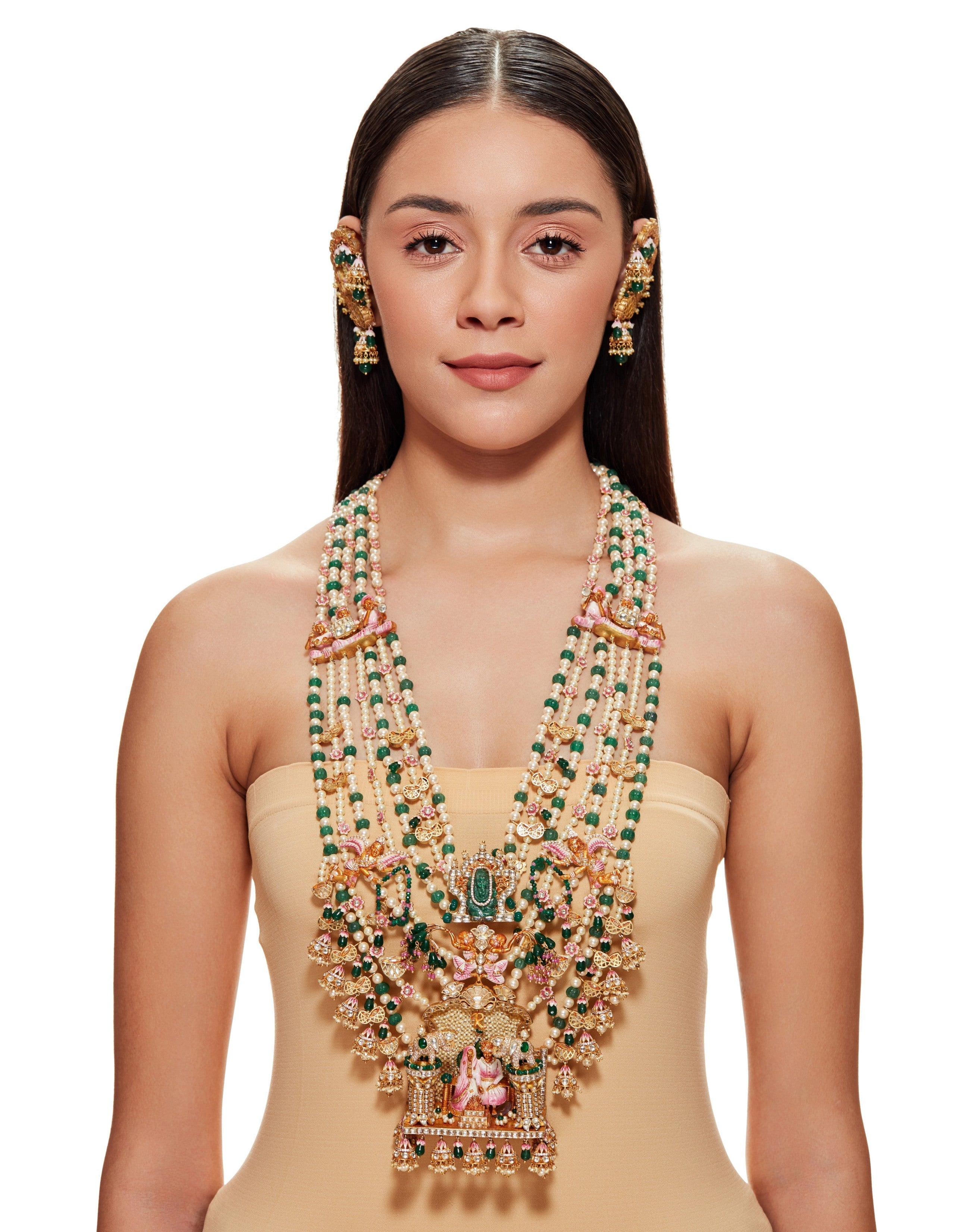 Hawan Kund Detchable Necklace Set