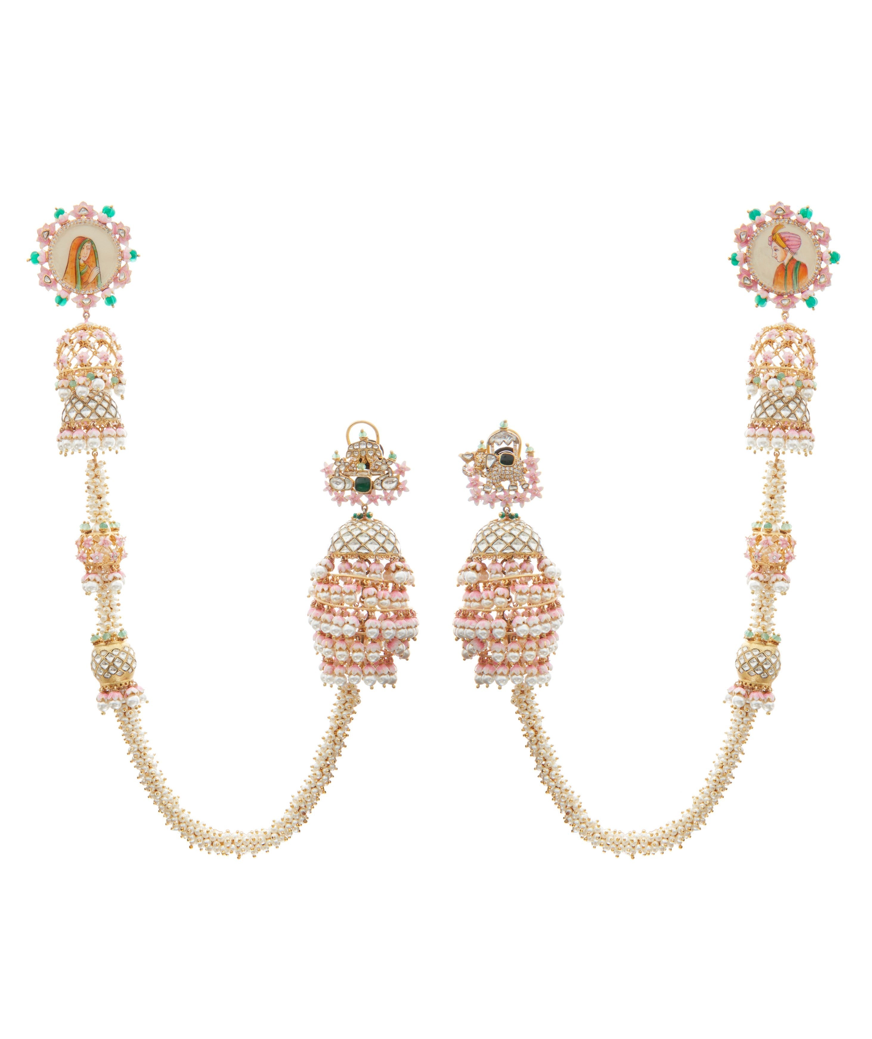 Kaasni Detchable 3 in 1 Earrings