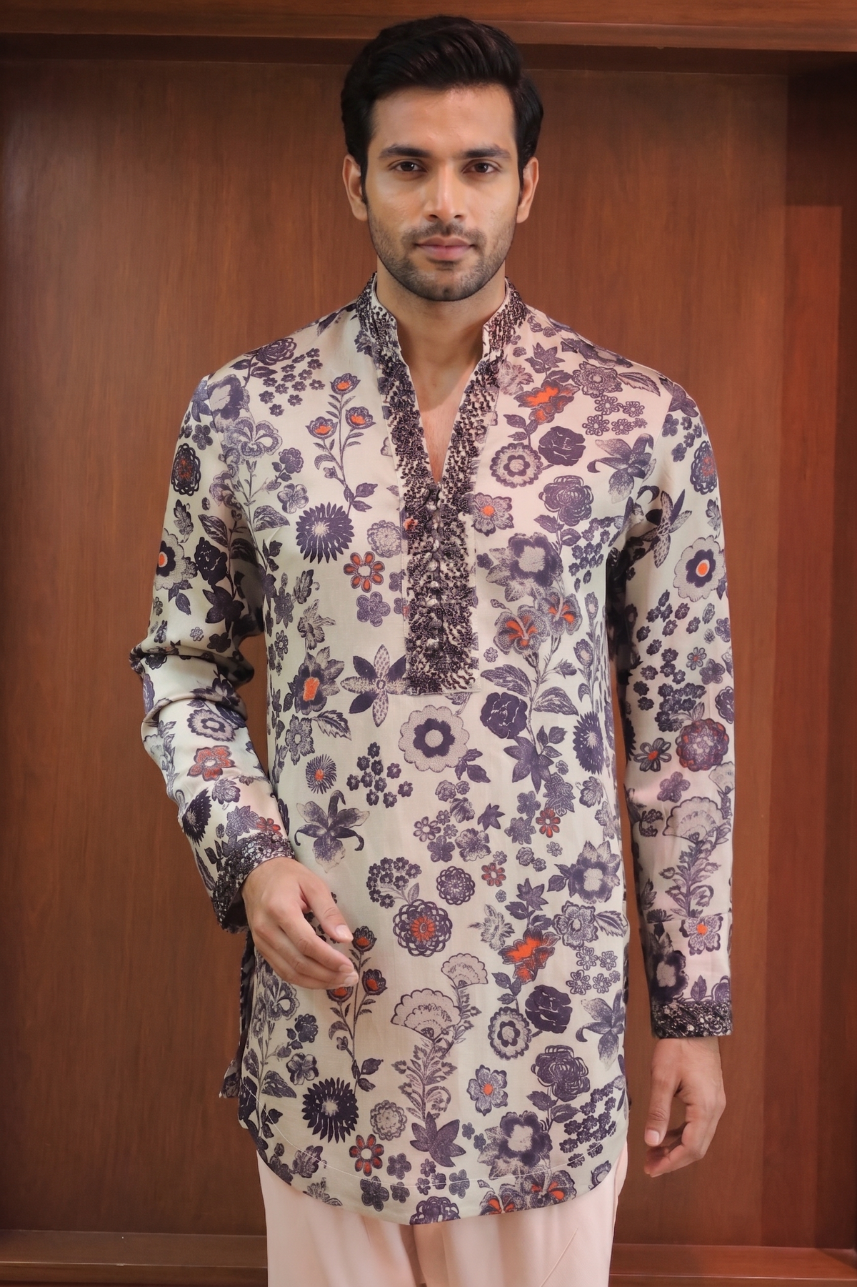 Ice Blue Kurta Set