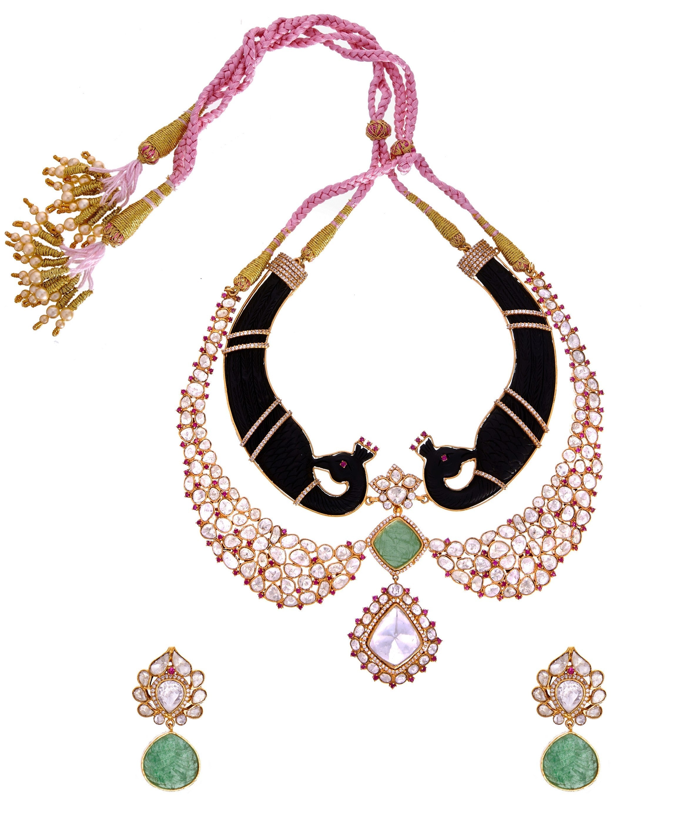 Mayuri 3in1 polki necklace set