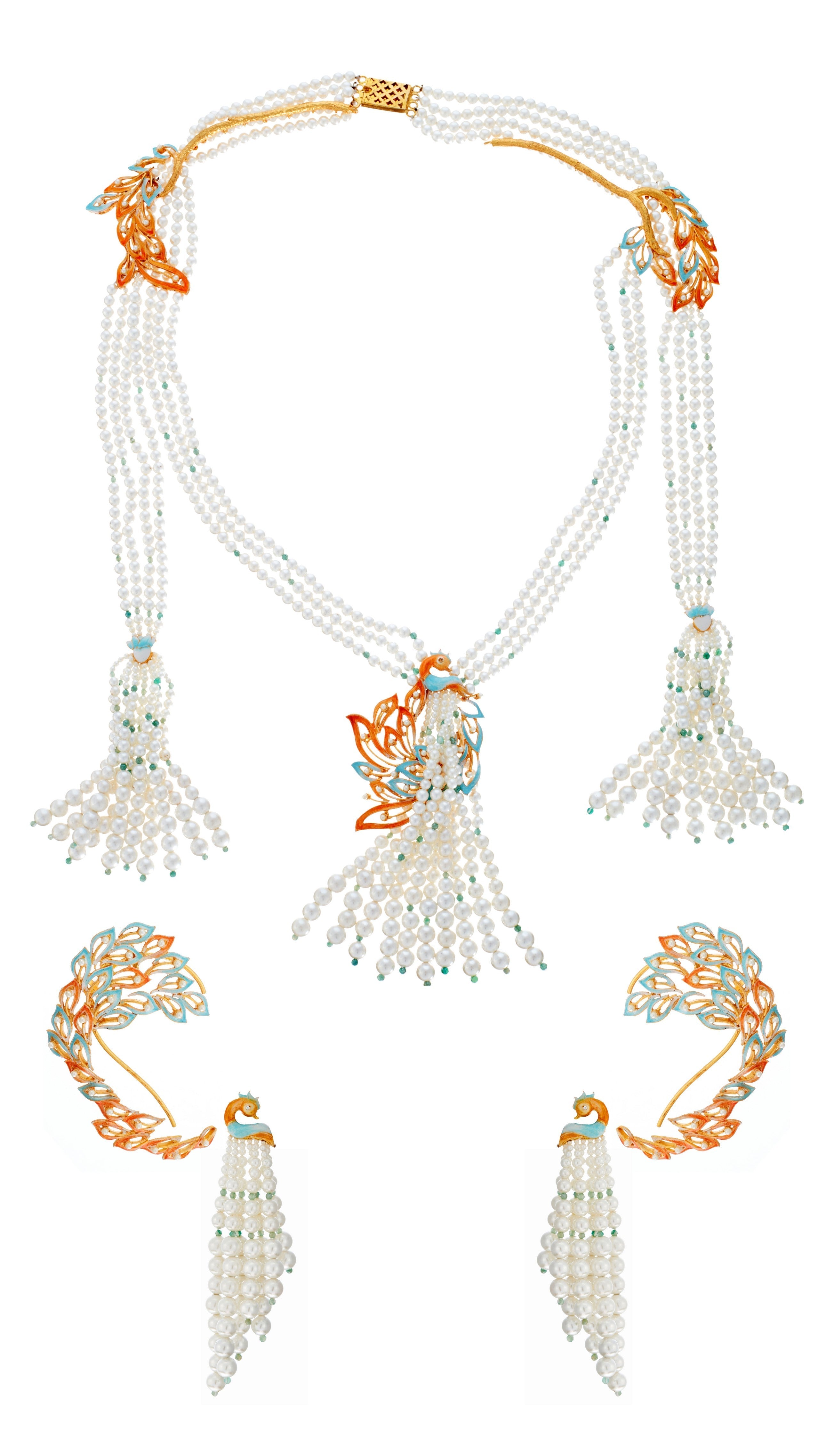 Fannie Lariat with Earrings