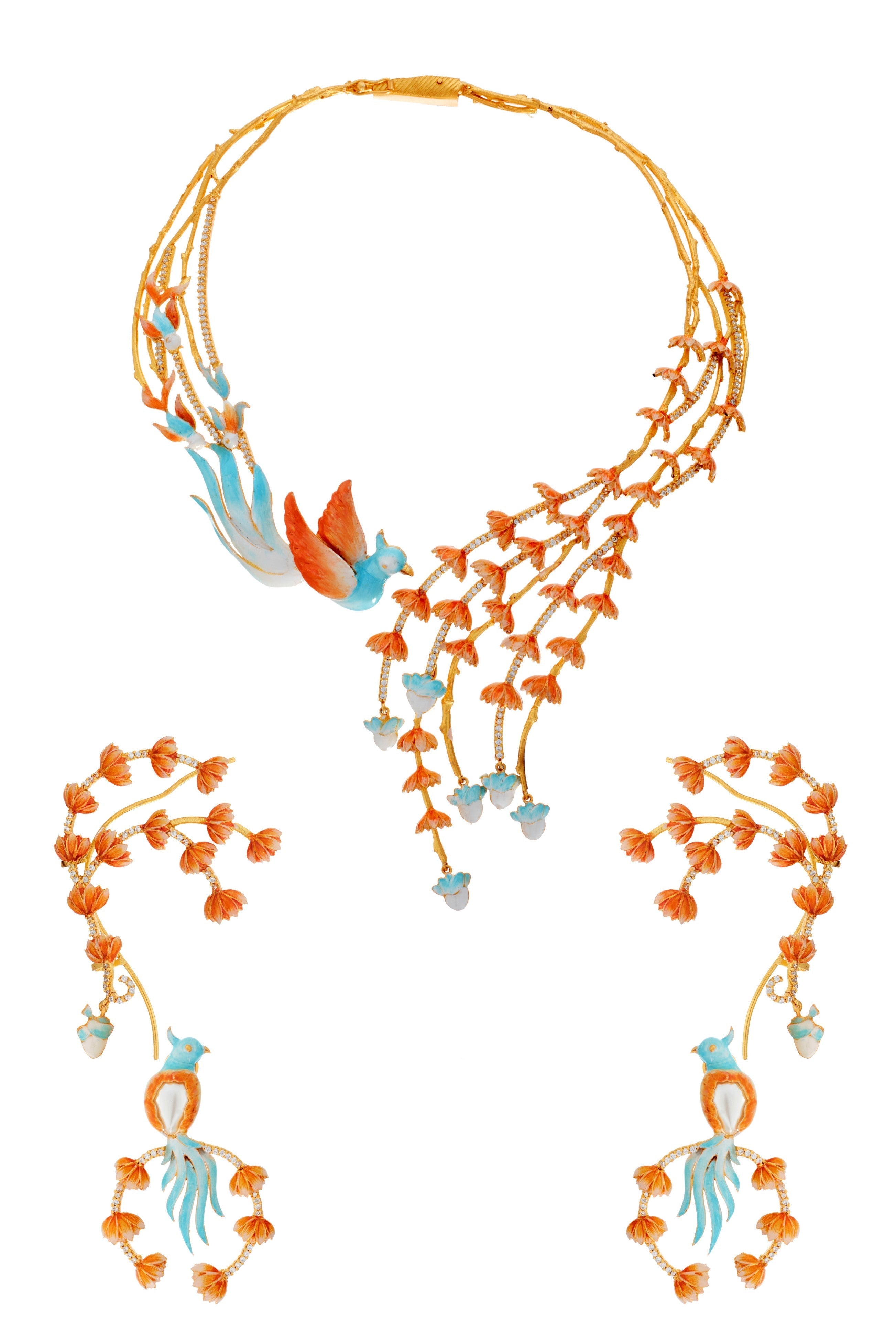Bird of Paradise Necklace