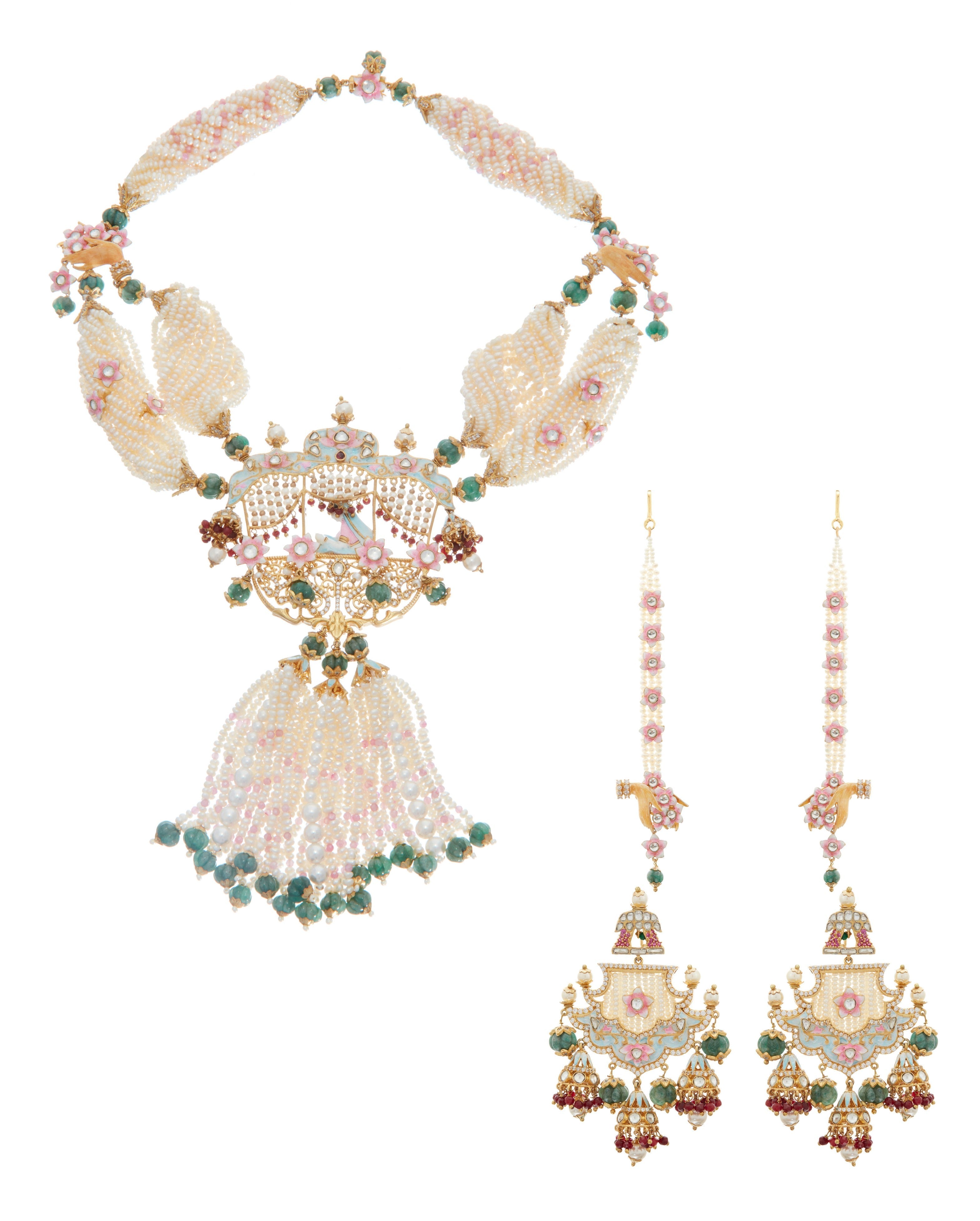 Palki Necklace Set