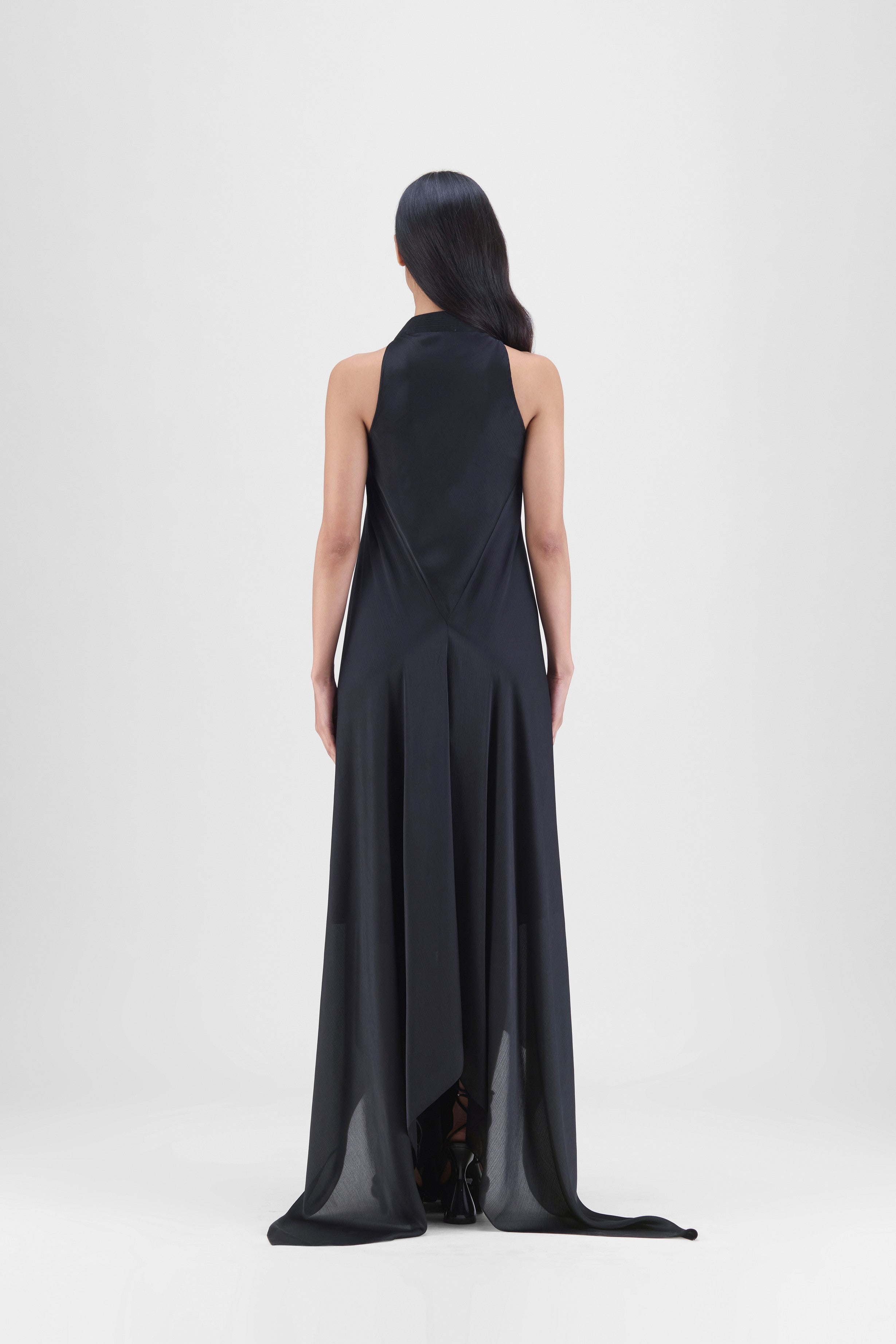 METALLIC LAYERED DRESS