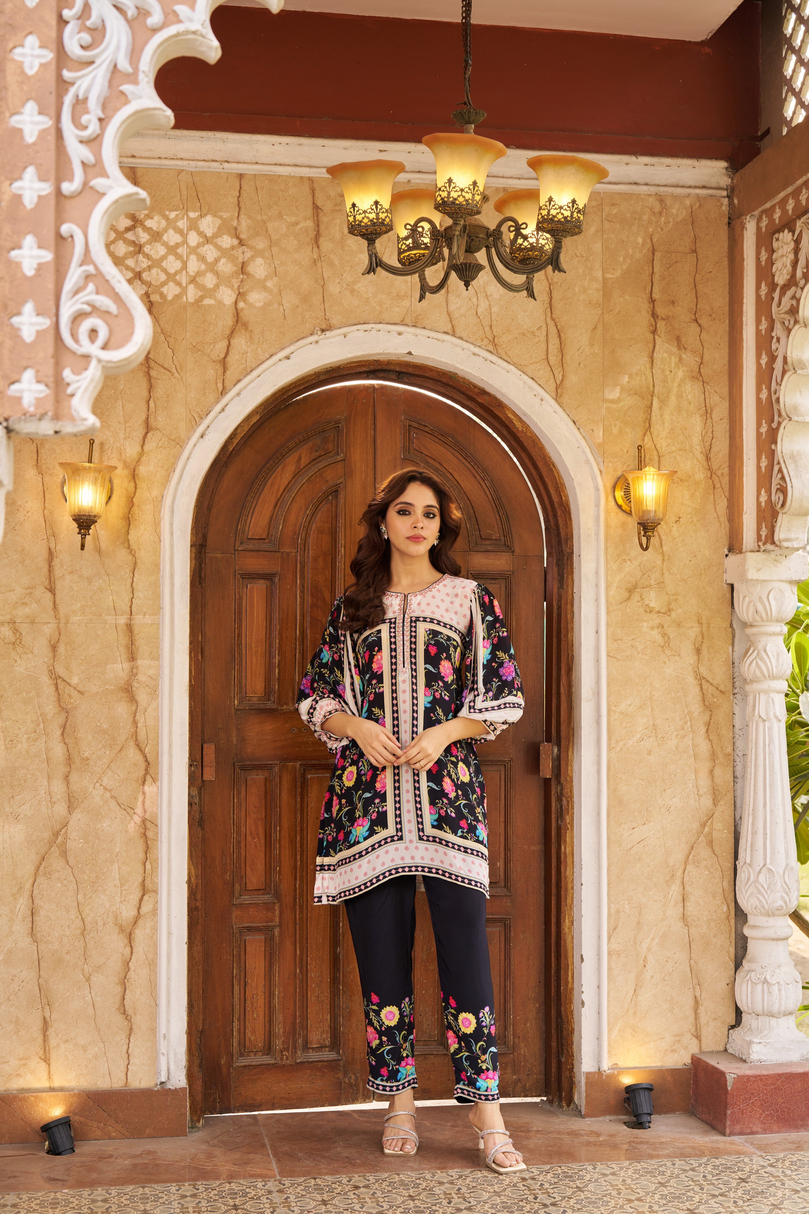 Khawaab Black Cord Set