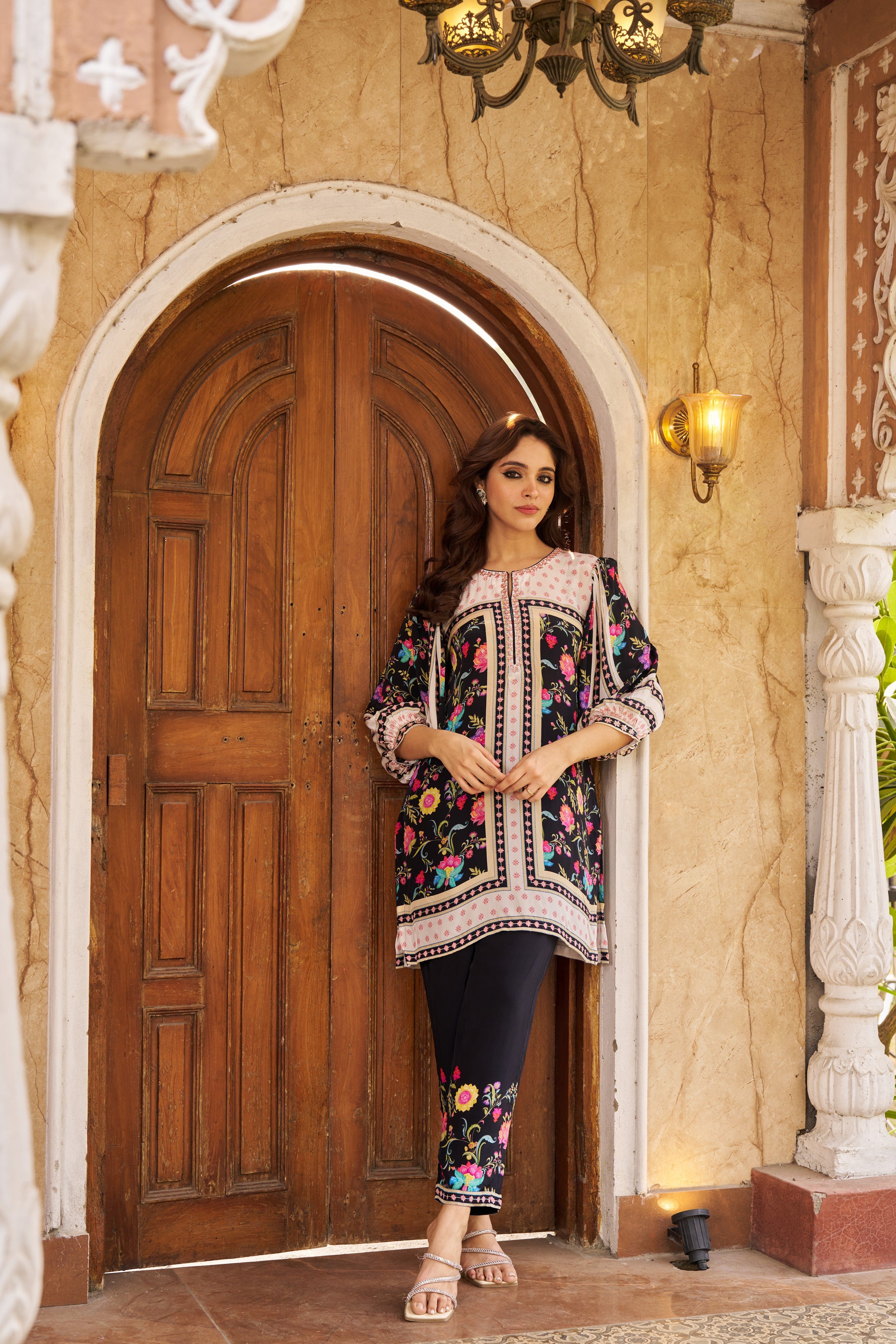 Khawaab Black Cord Set