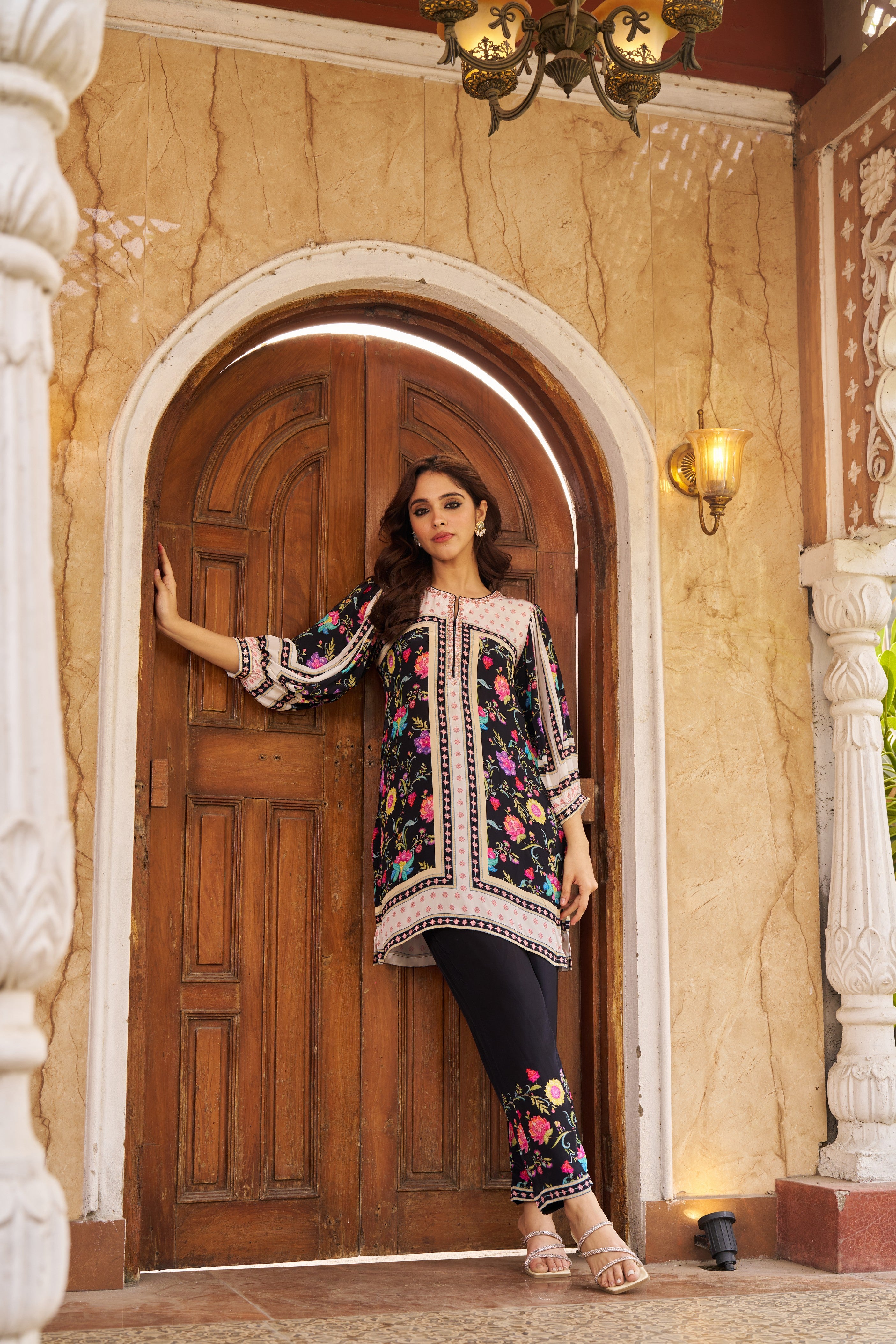 Khawaab Black Cord Set