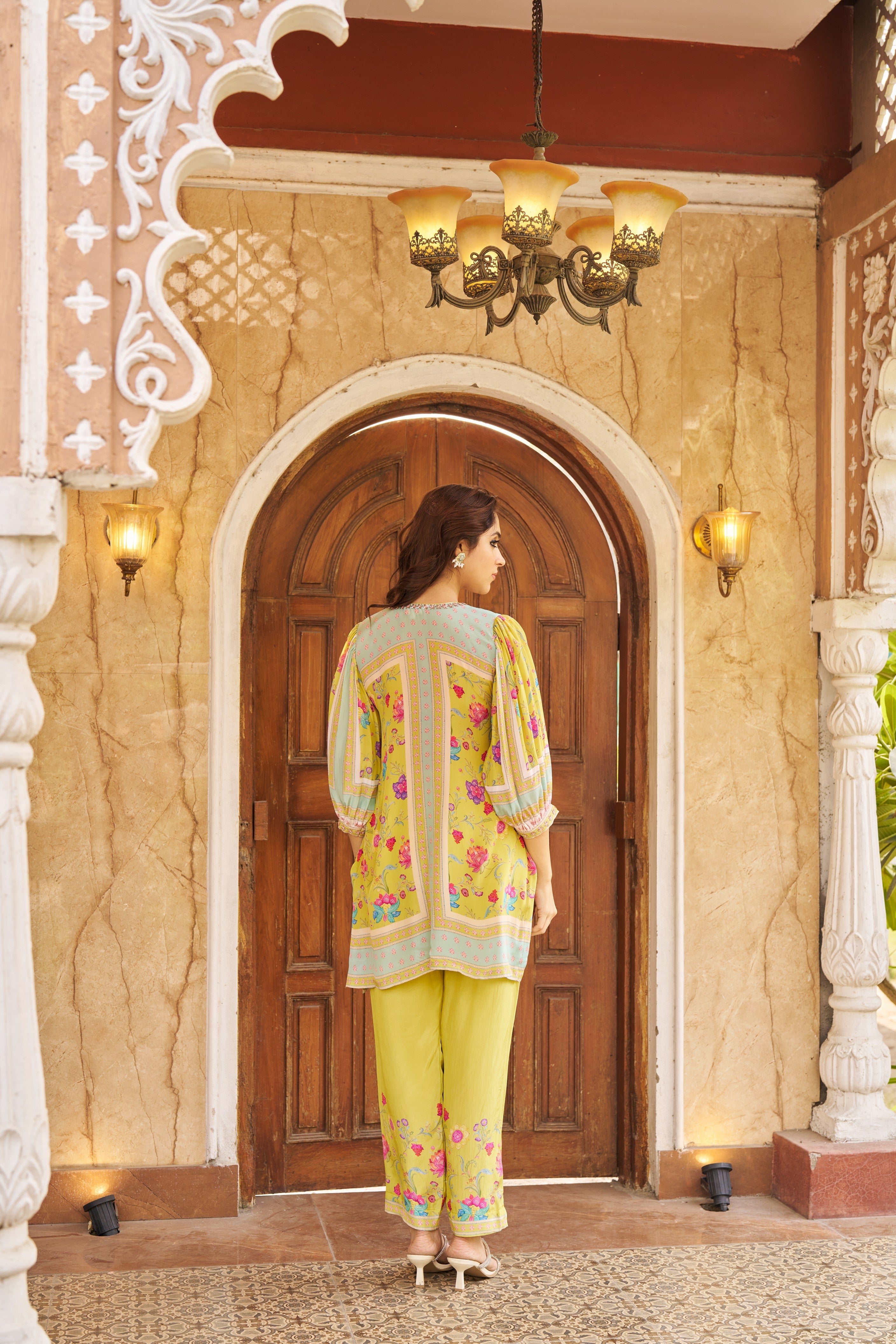 Khawaab Lime Cord Set