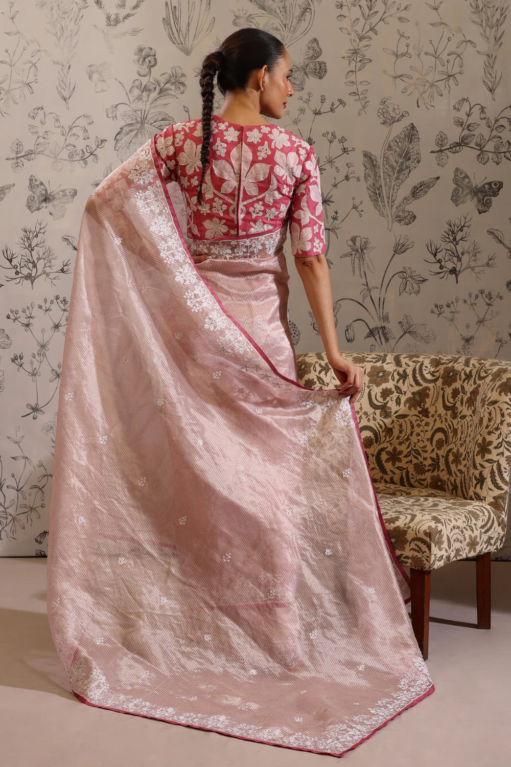 PLAKSHA "a sacred tree in ancient scriptures"pink