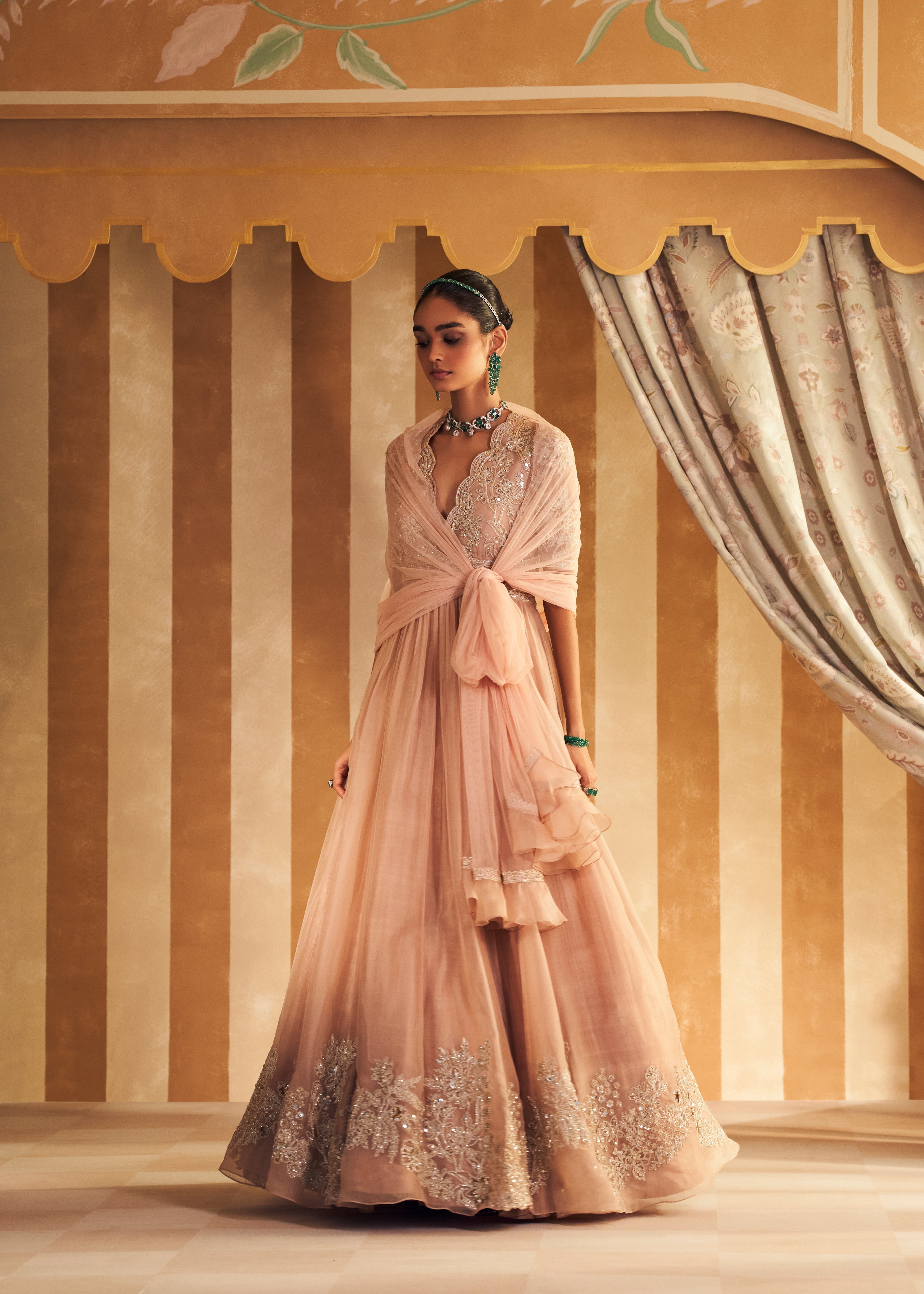 Tehseen Anarkali set