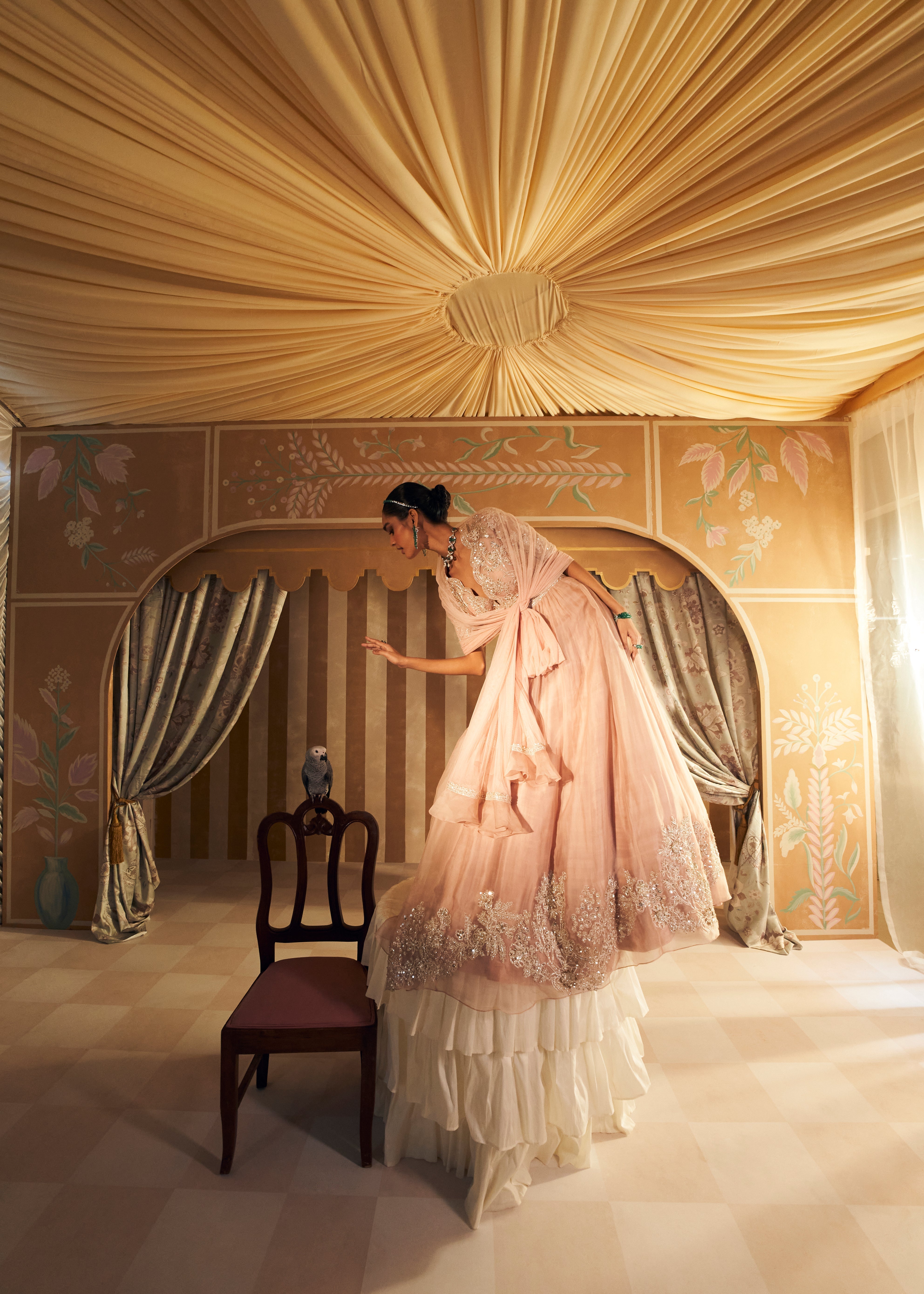 Tehseen Anarkali set