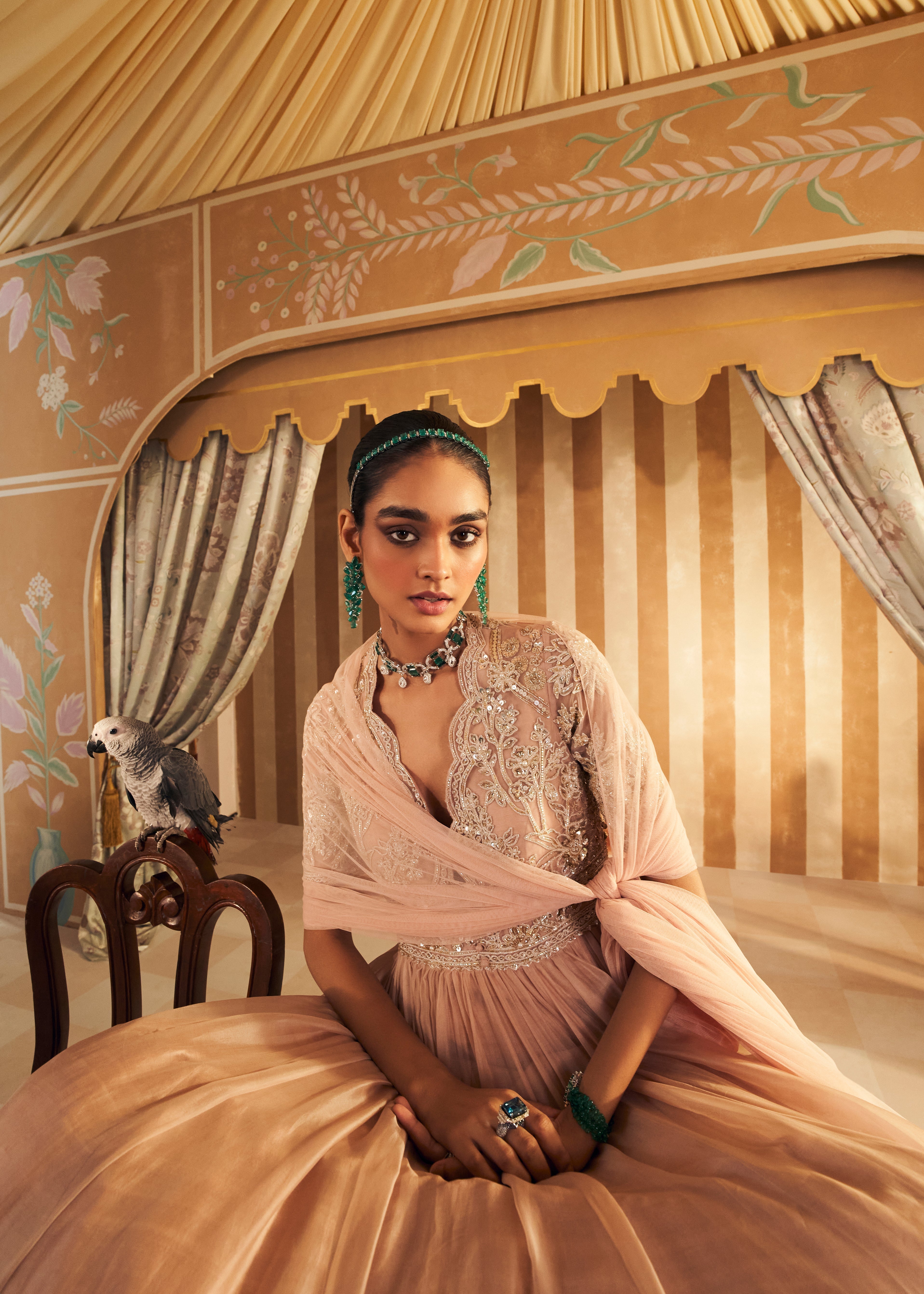 Tehseen Anarkali set