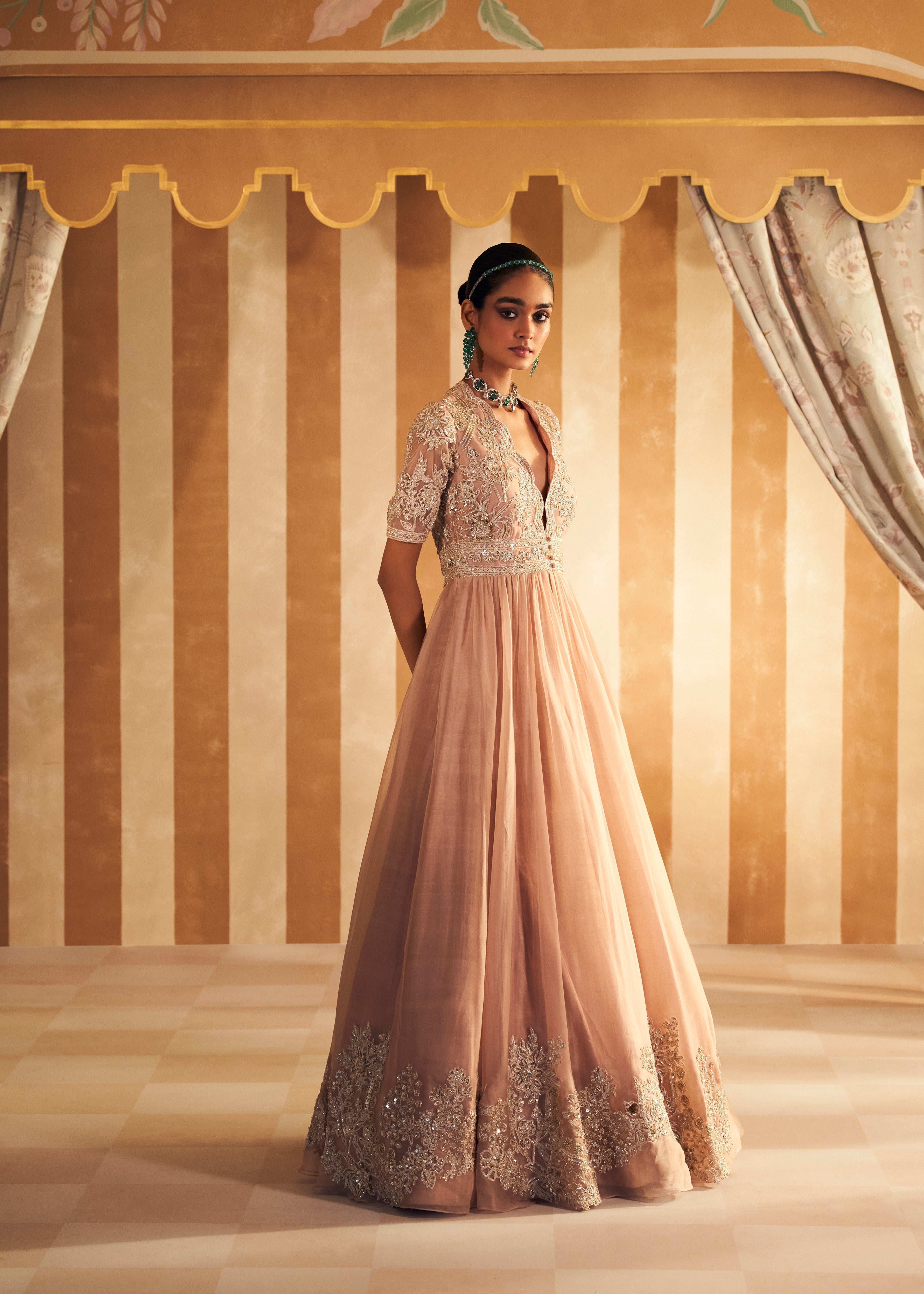 Tehseen Anarkali set