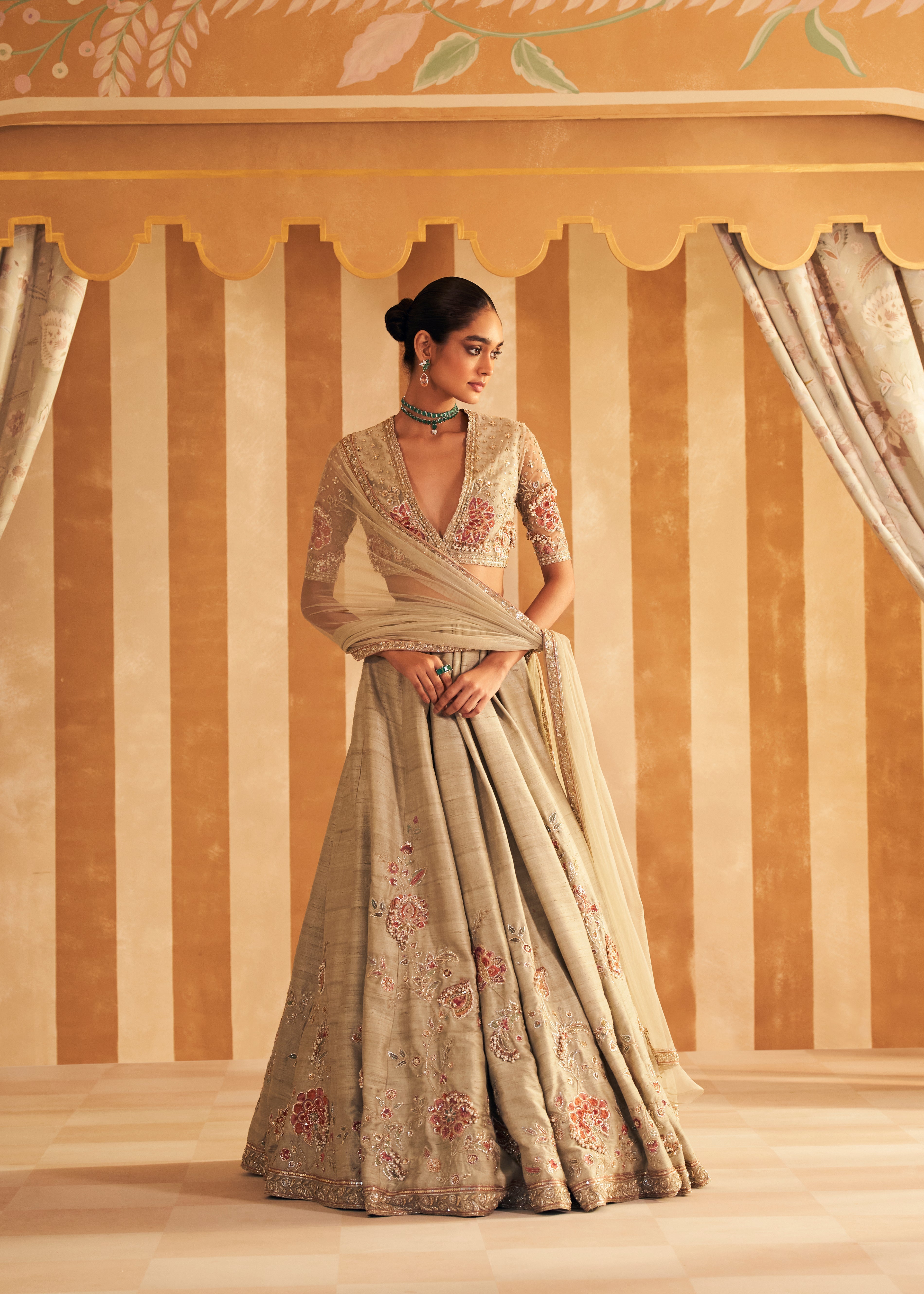 Gulbahar Lehenga set