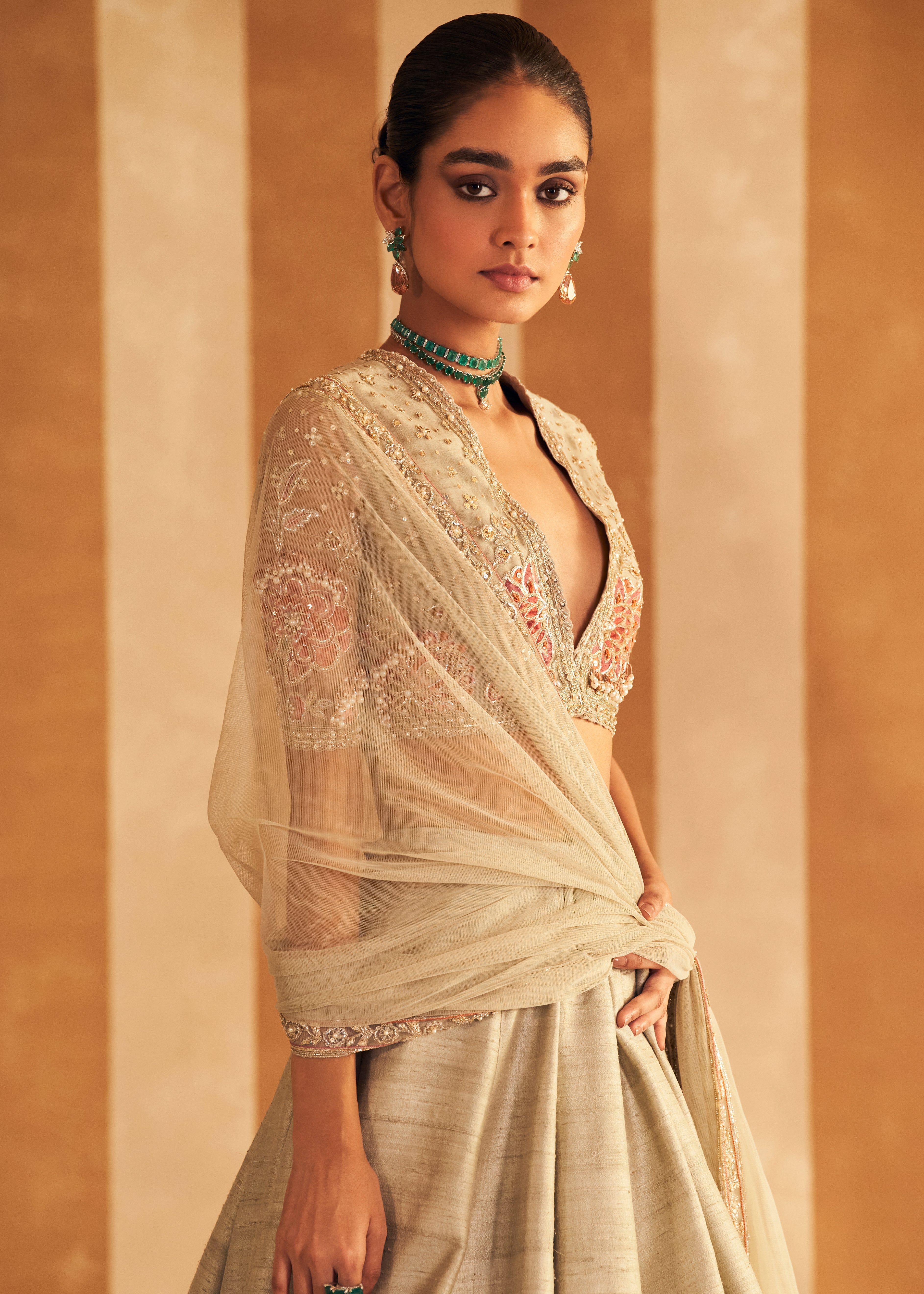 Gulbahar Lehenga set