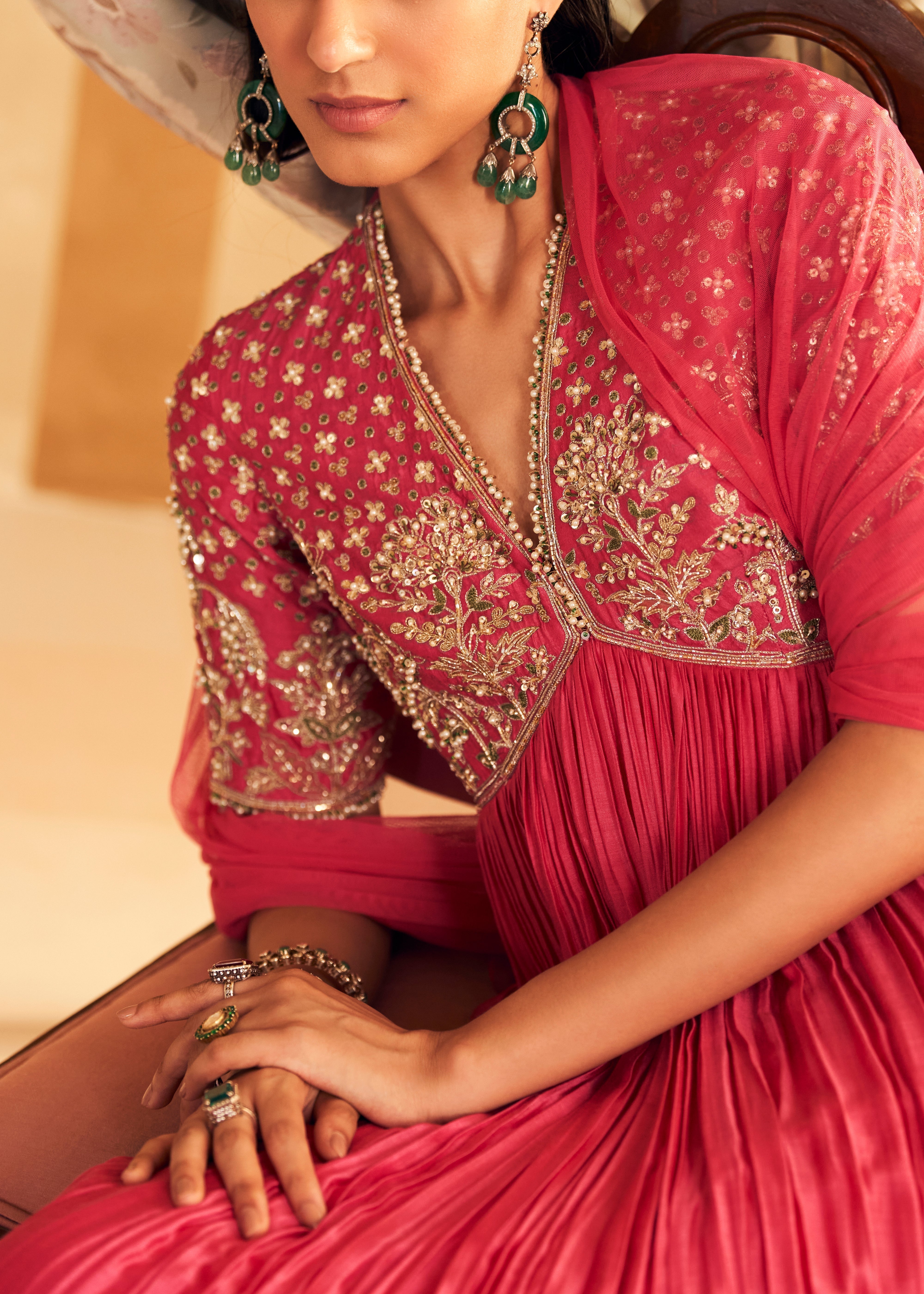 Nafasat Anarkali set