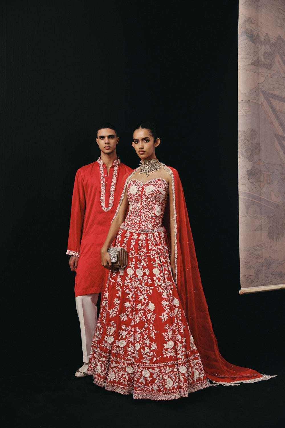PARSI GAARA KURTA SET