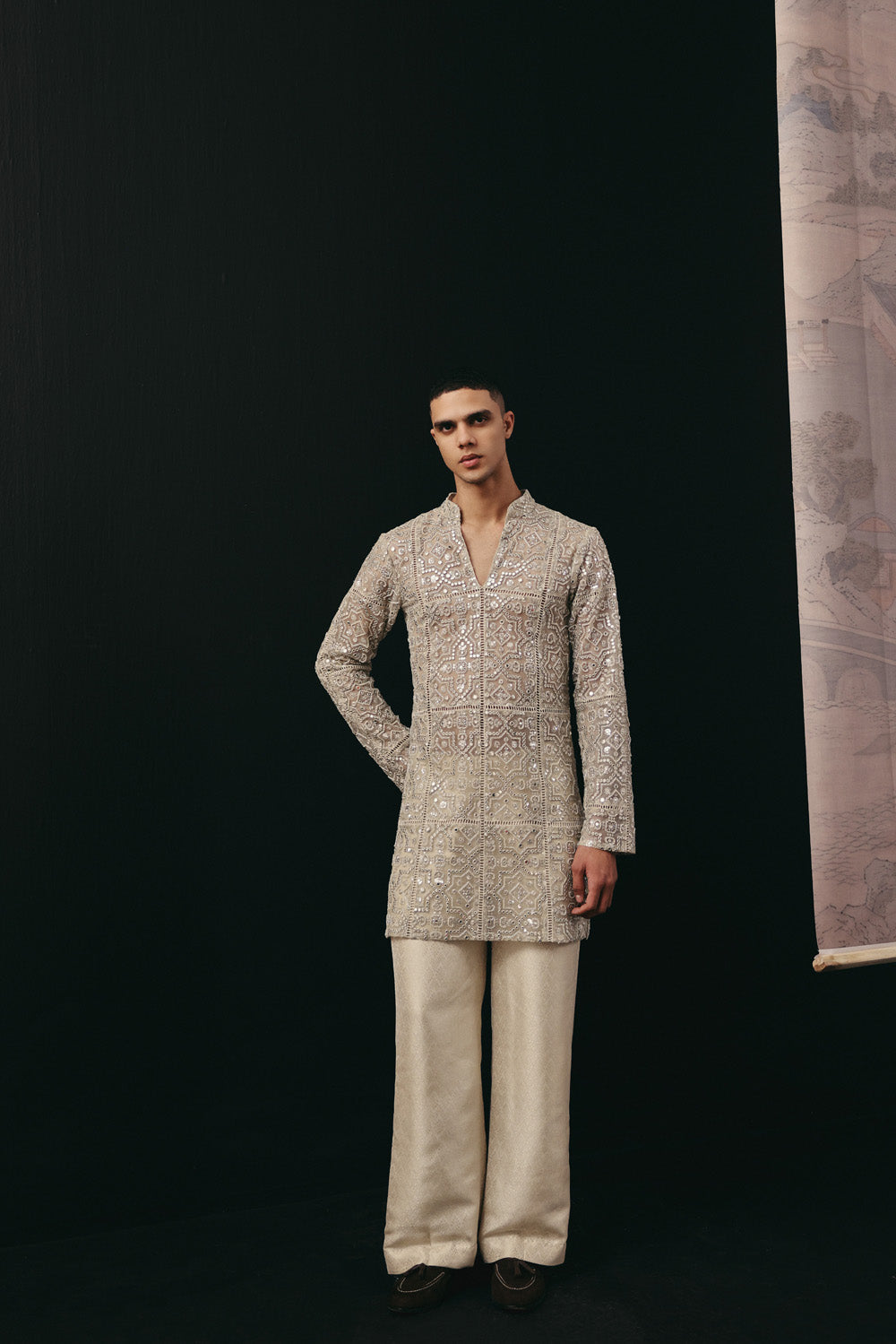 MIRRORWORK KURTA