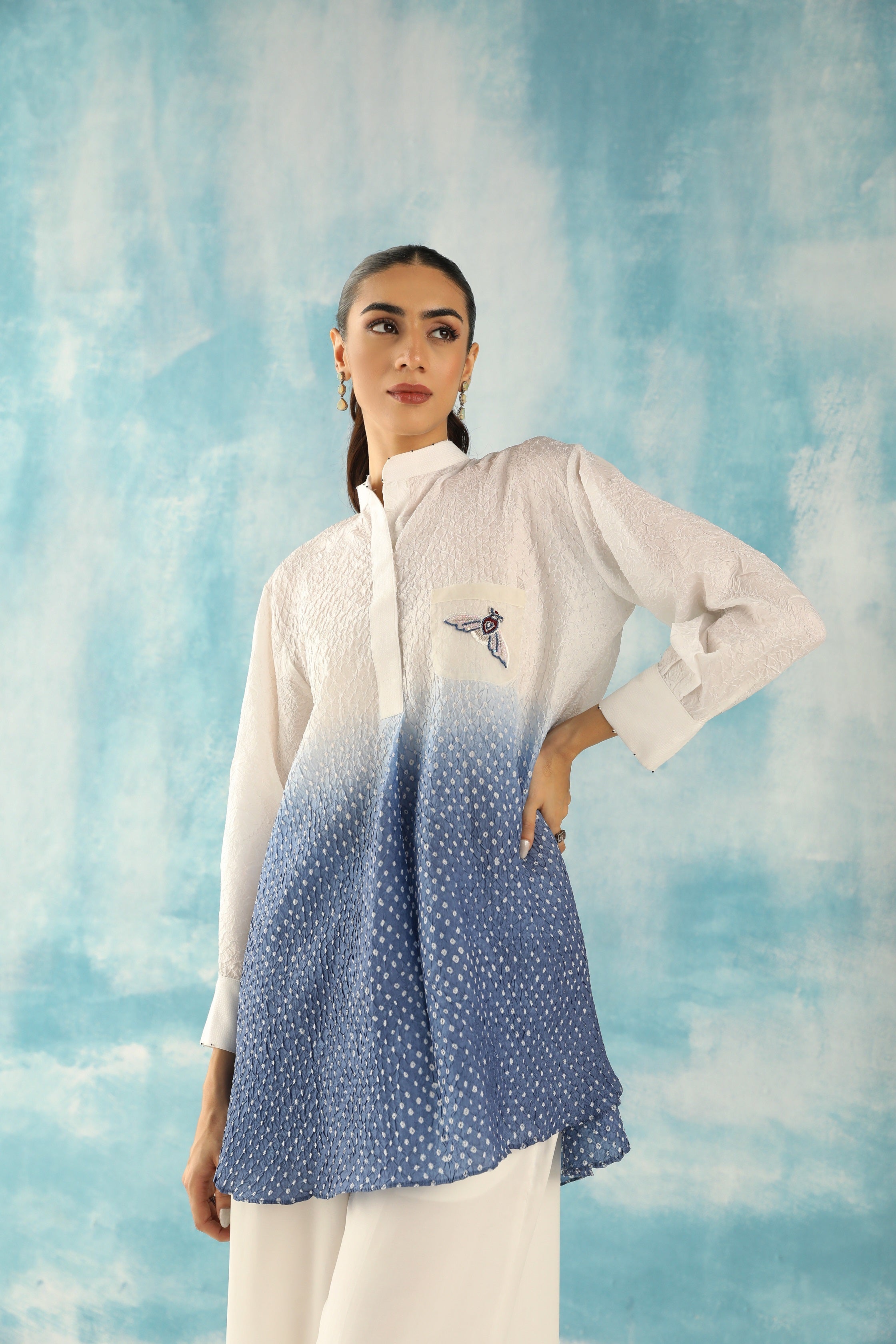 Ombre Oversize Tunic