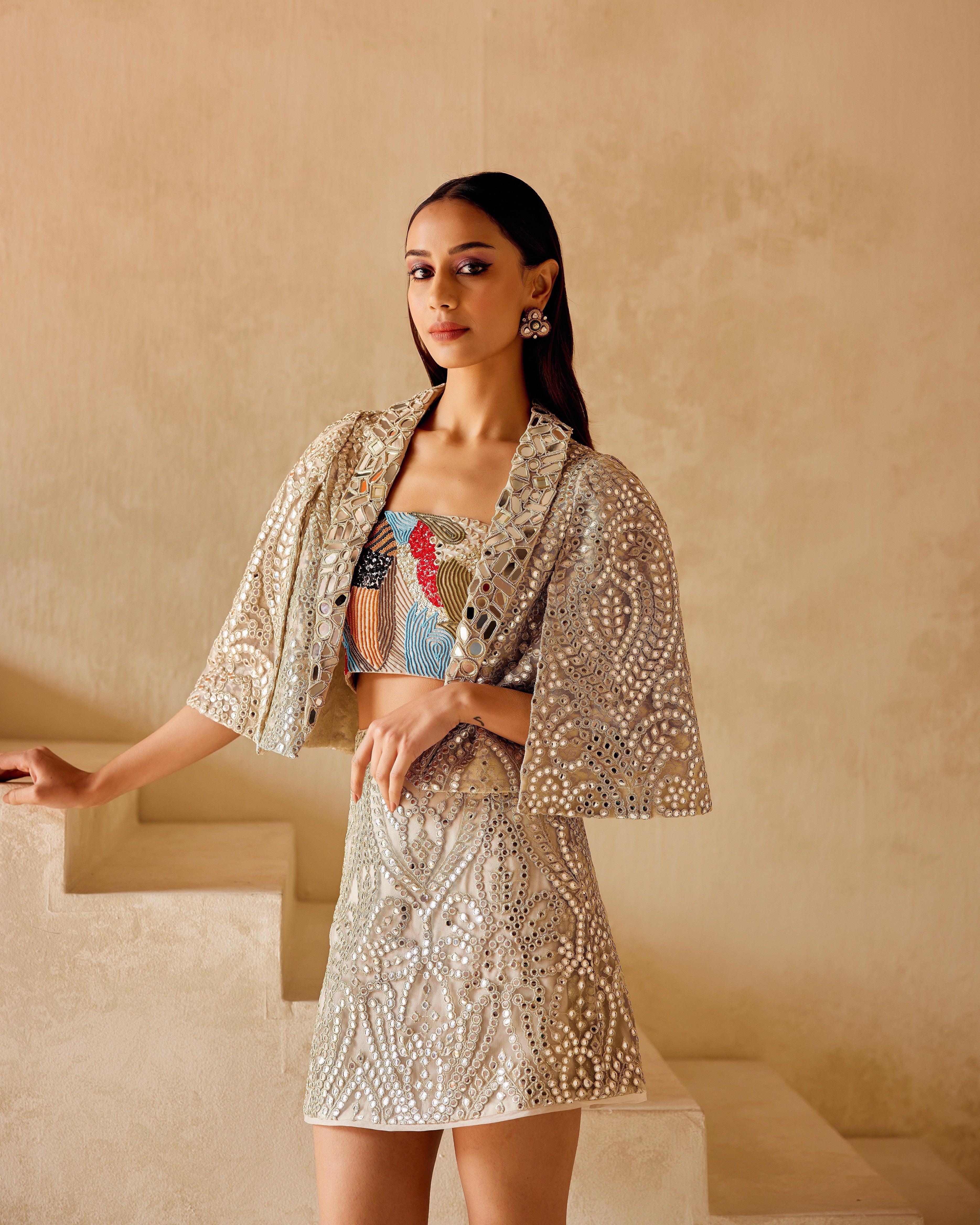 ART DECO BANDEAU: MULTICOLOR