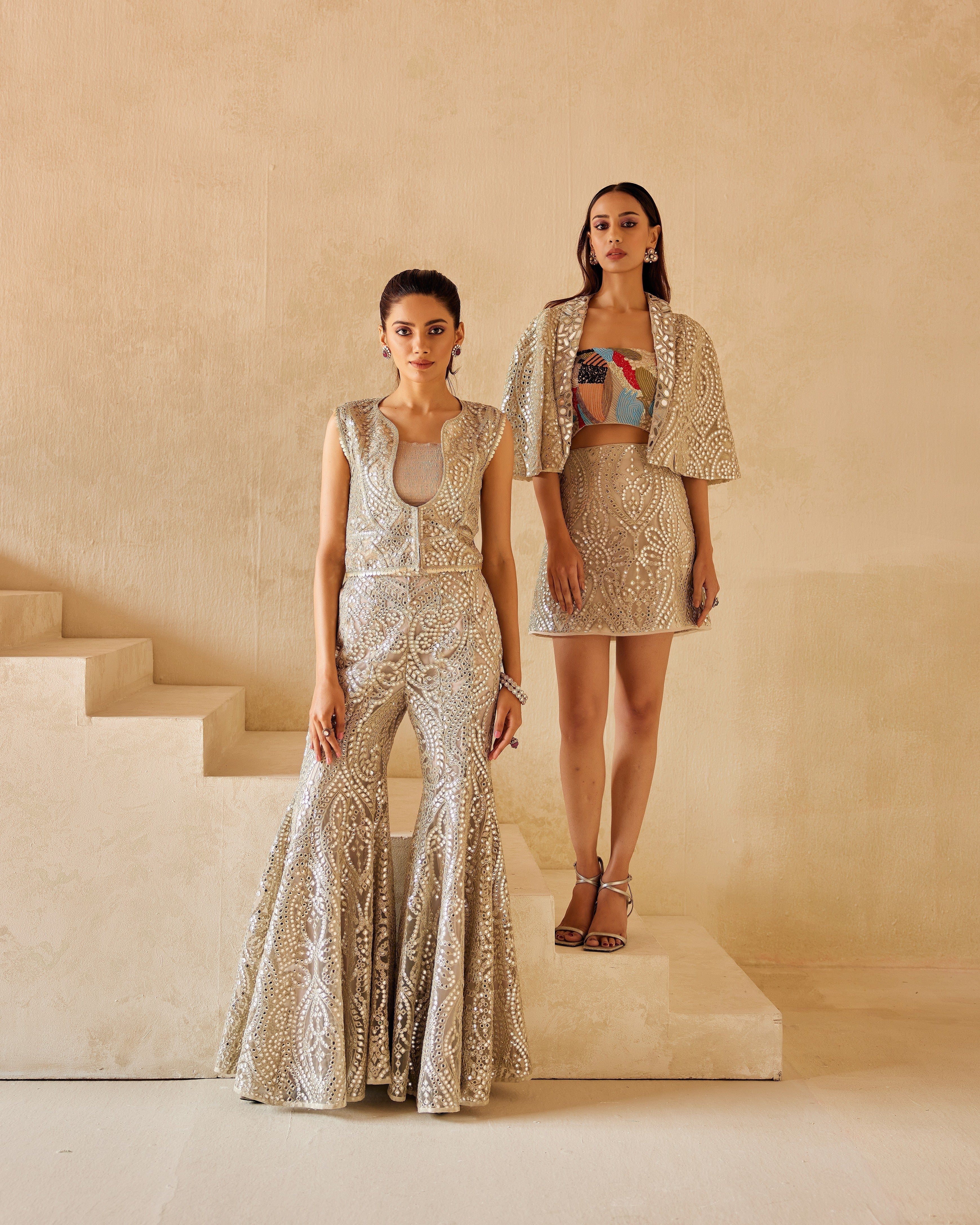 ART DECO BANDEAU: MULTICOLOR