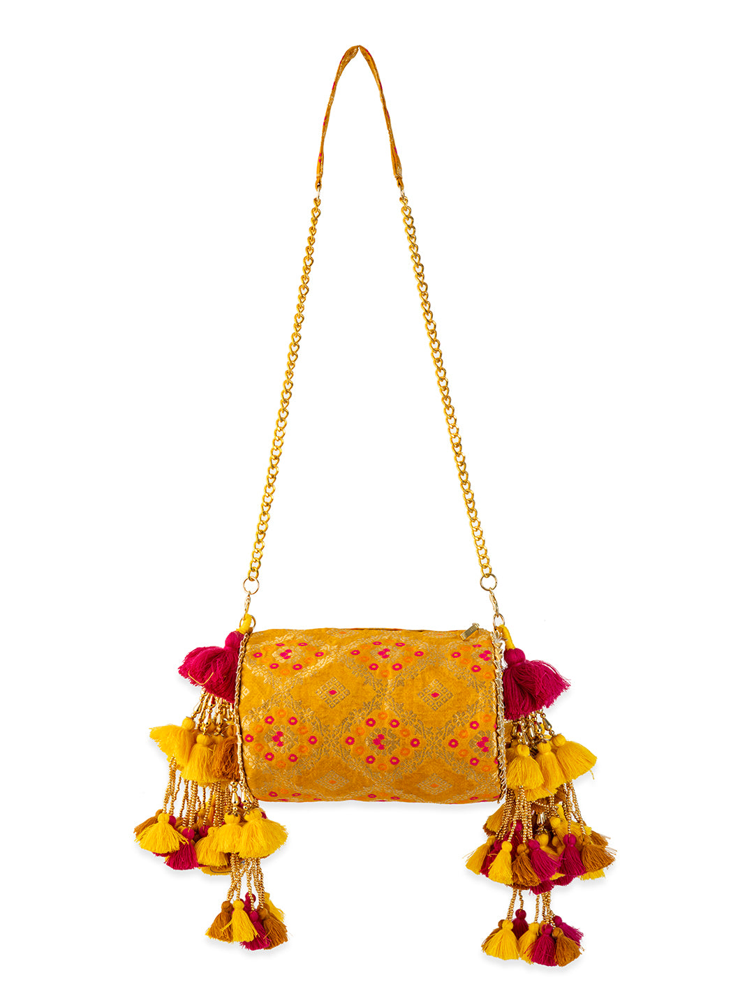 Manika Yellow Handbag