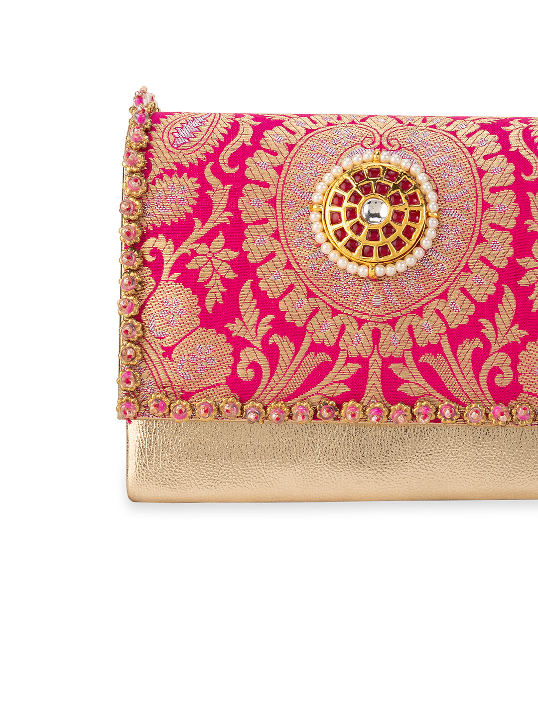 Vanika Pink Handbag