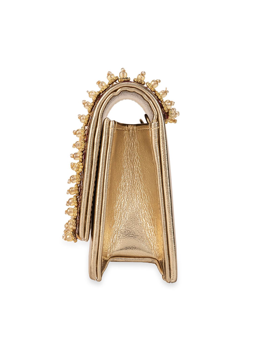 Vanika Maroon Handbag