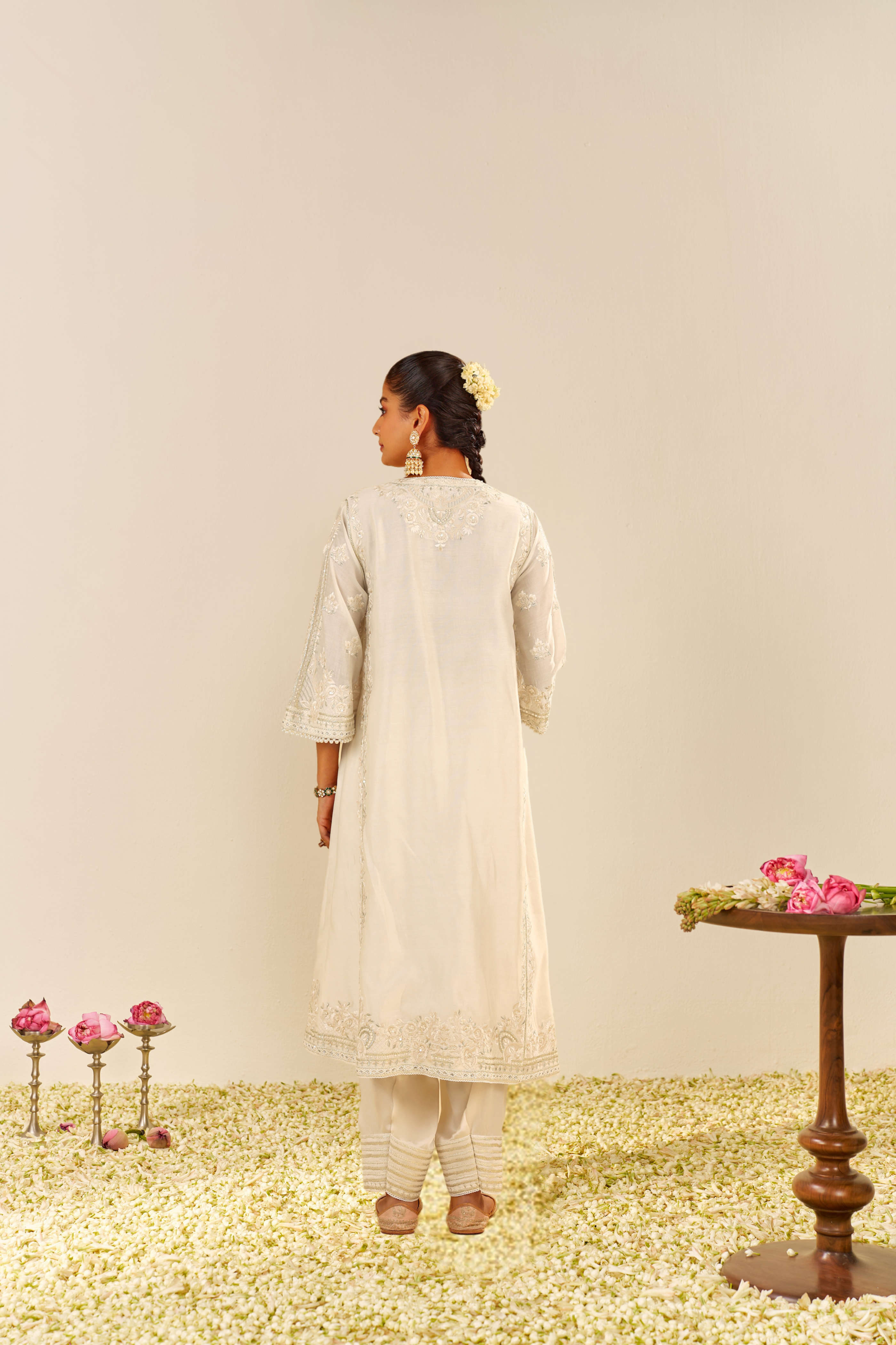 MAZIYA - LONG CHAUGA WITH SALWAR AND DUPATTA