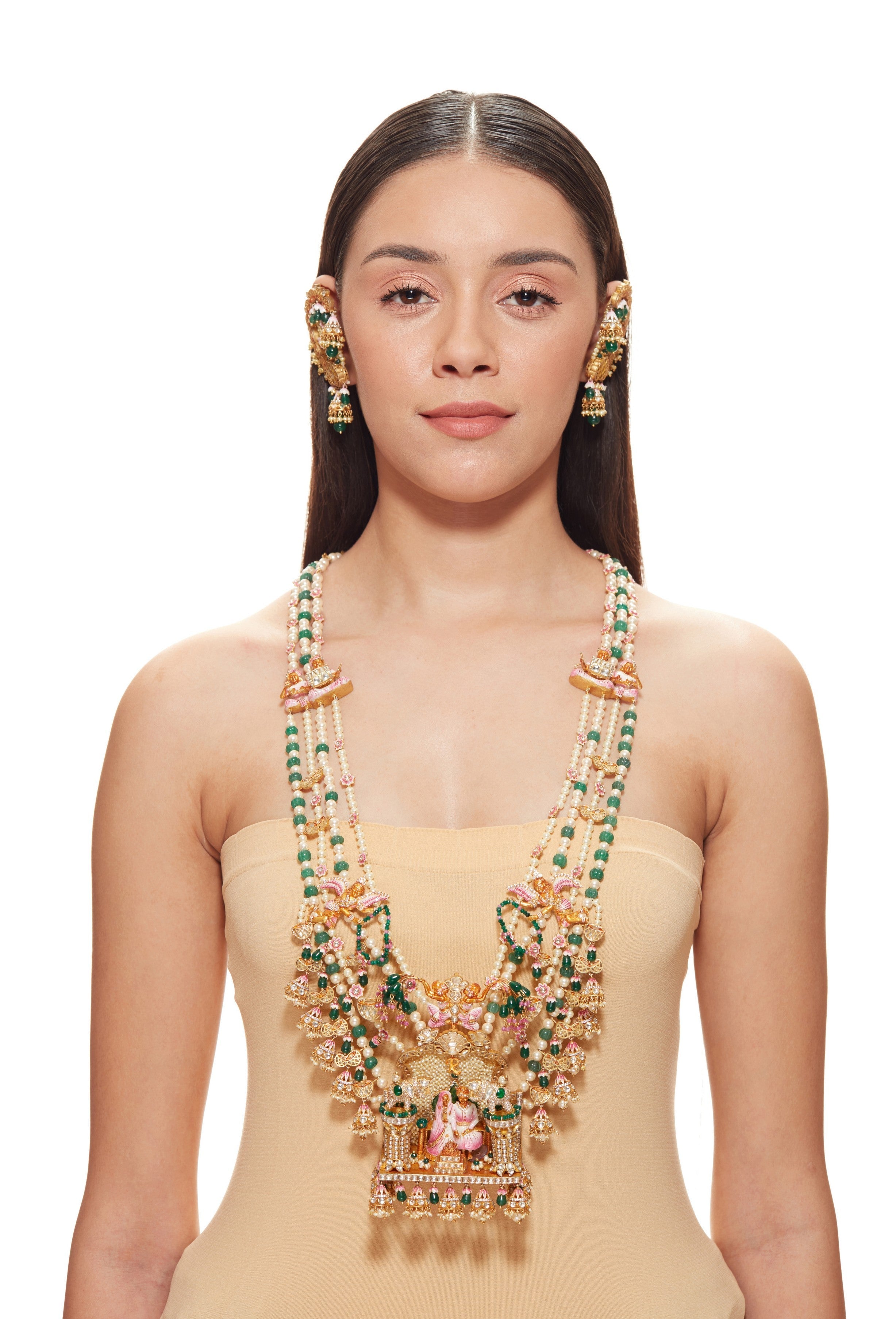 Hawan Kund Detchable Necklace Set
