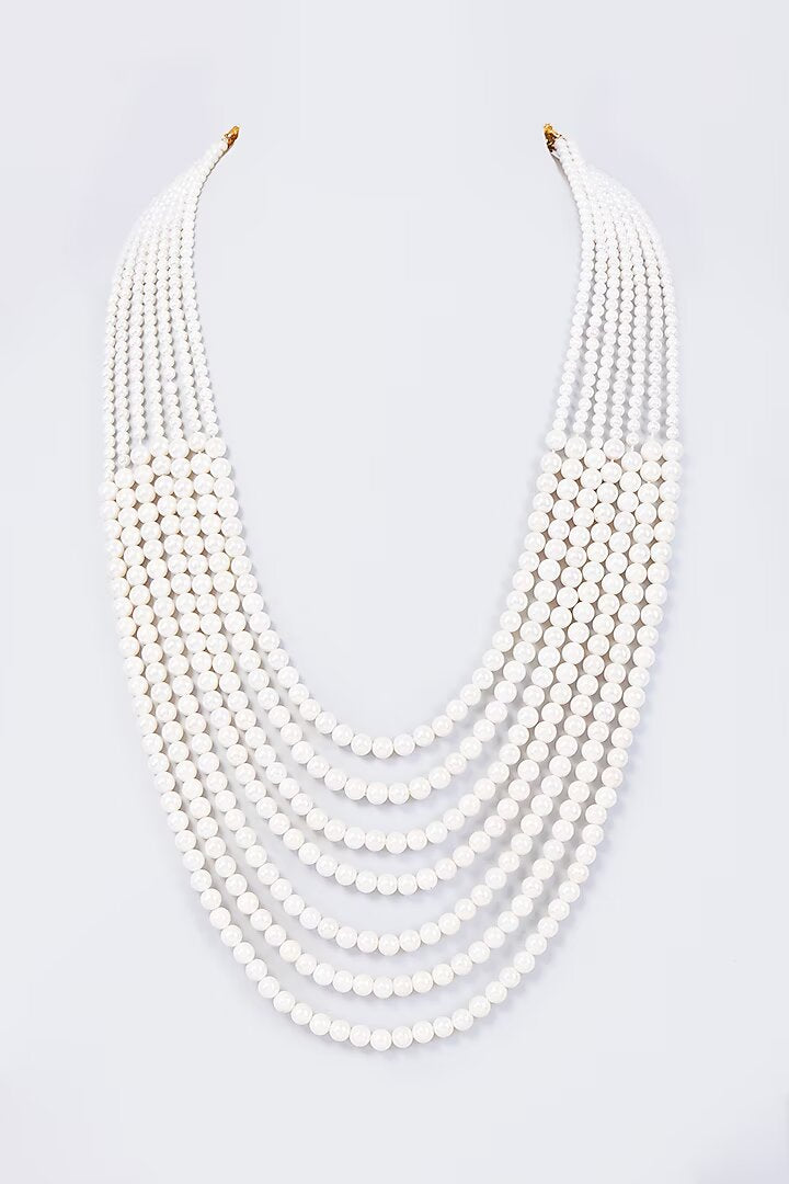 Multi-Layered Pearl Groom Mala
