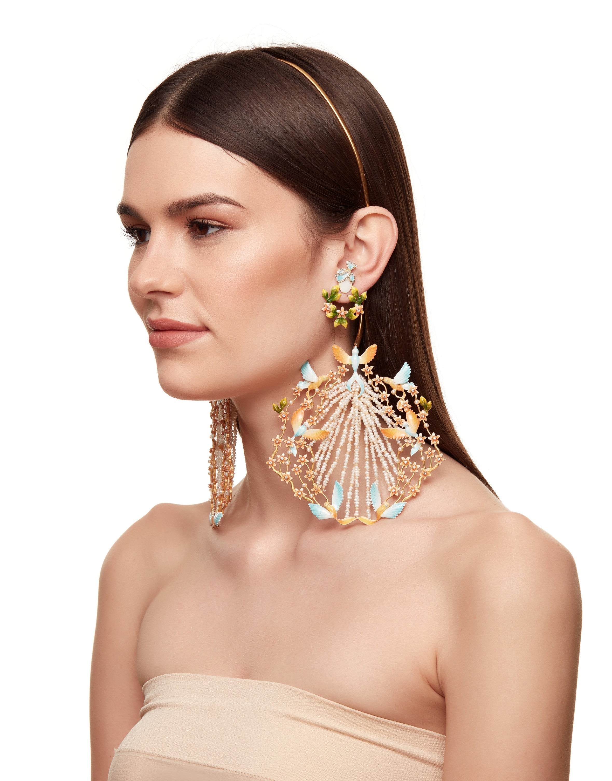 Janet Earrings / Headband