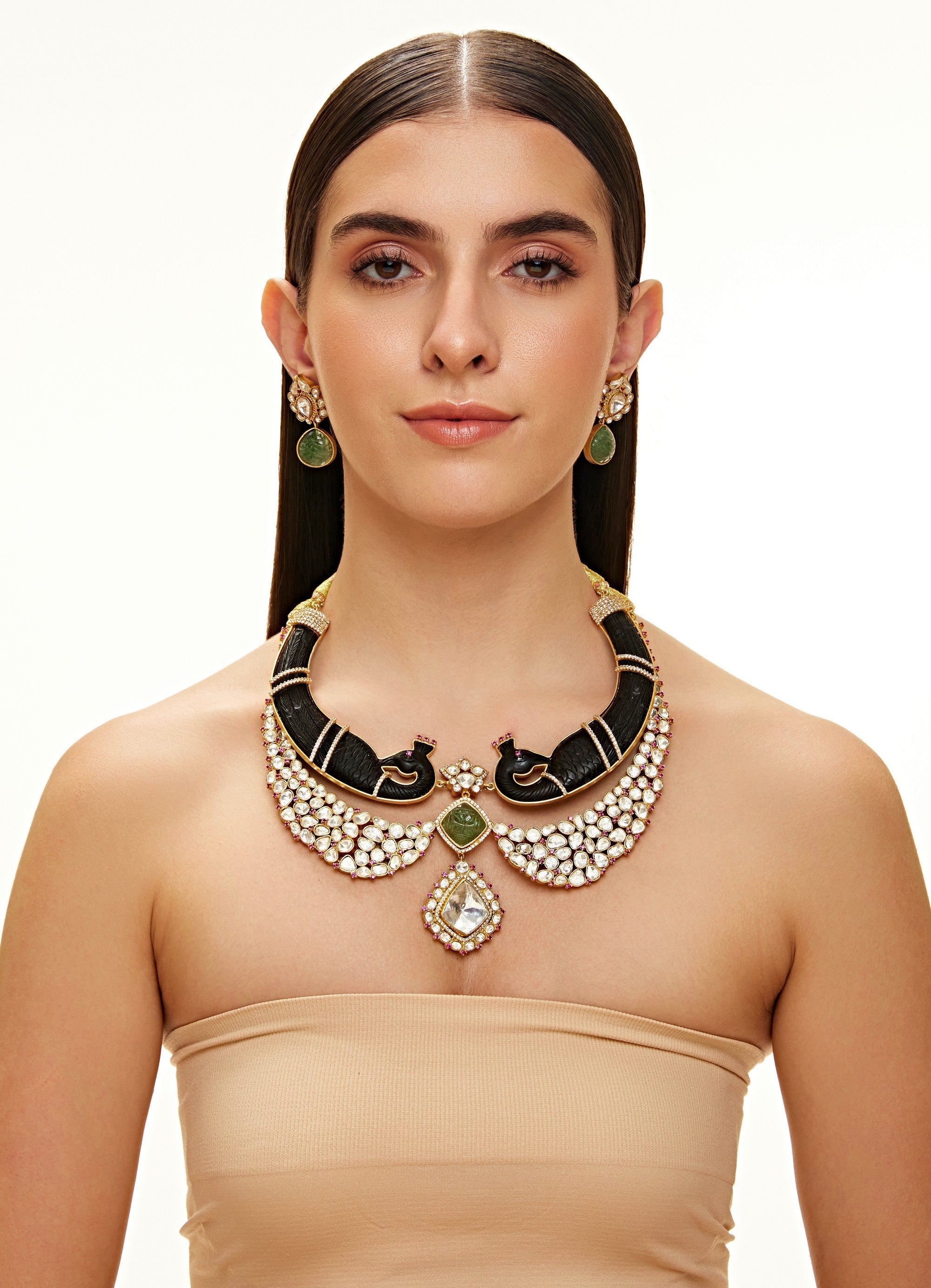 Mayuri 3in1 polki necklace set