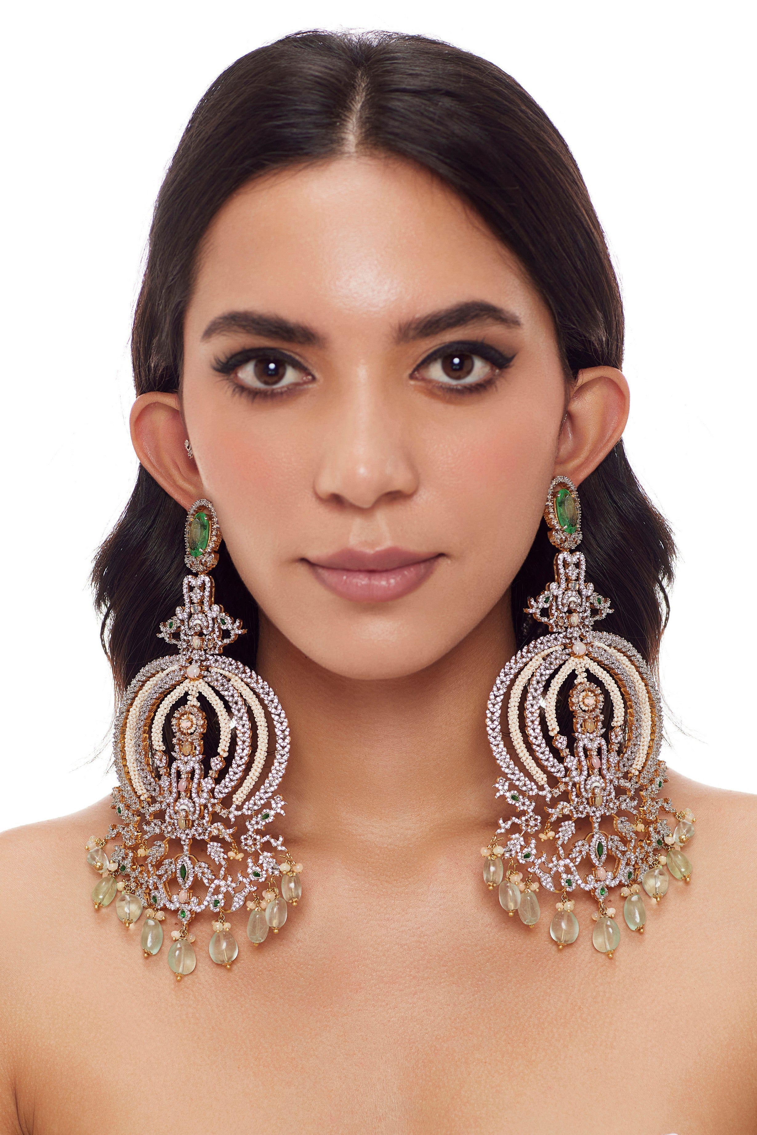 Star dust diamante danglers