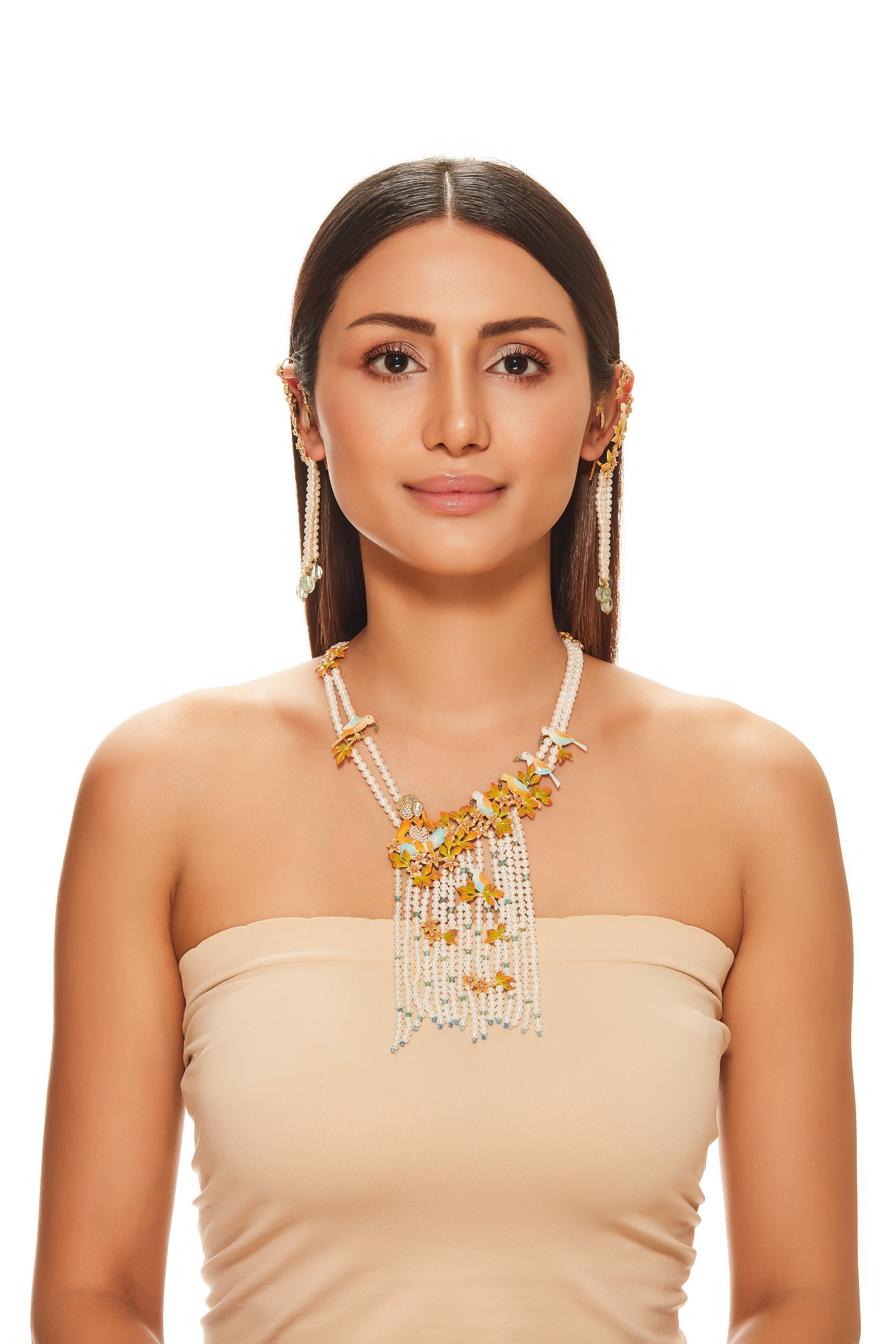 Whistling with Birds Necklace set