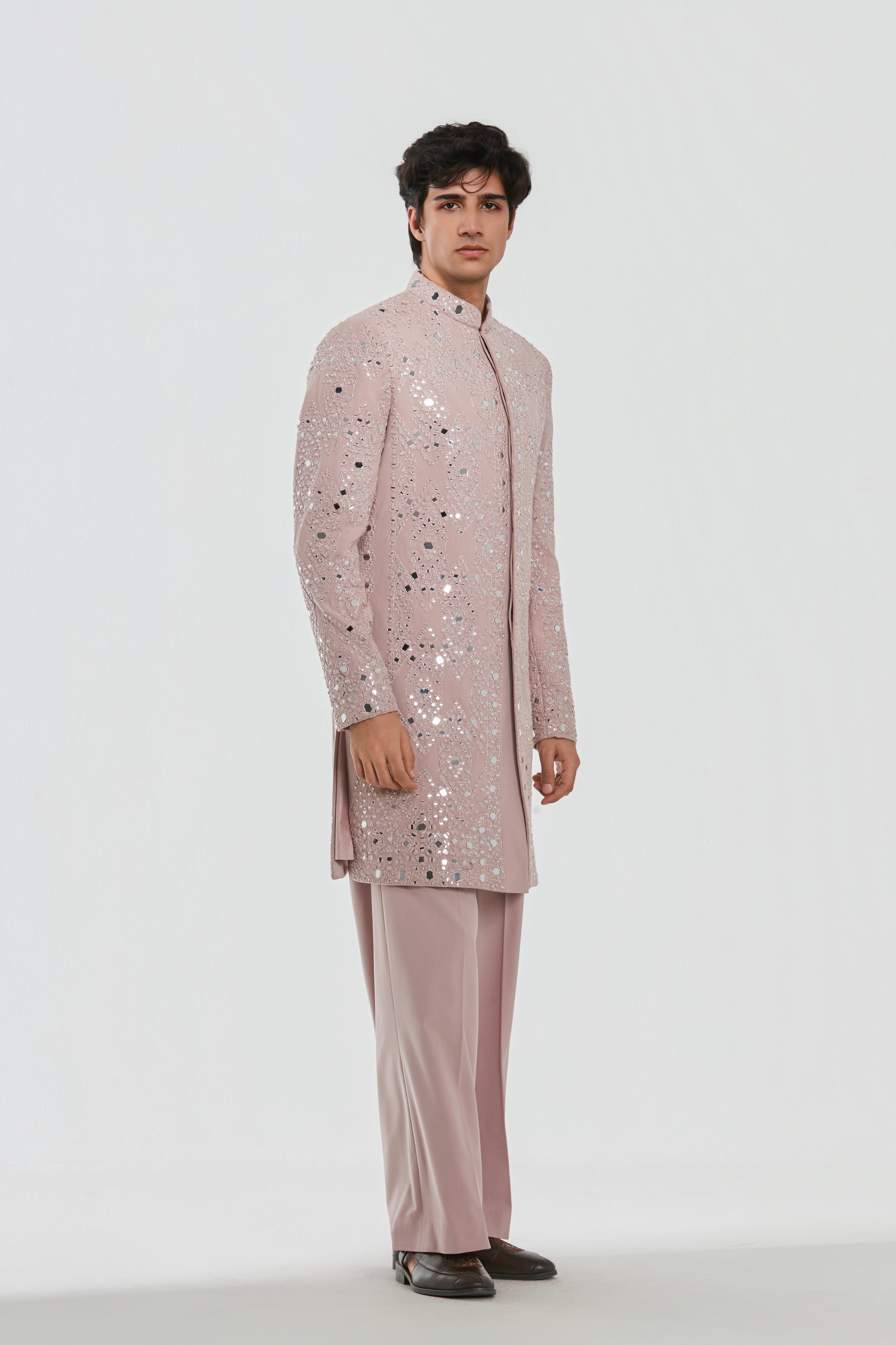 Sherwani and pant -Neo tech and Kurta -Heavy chanderi