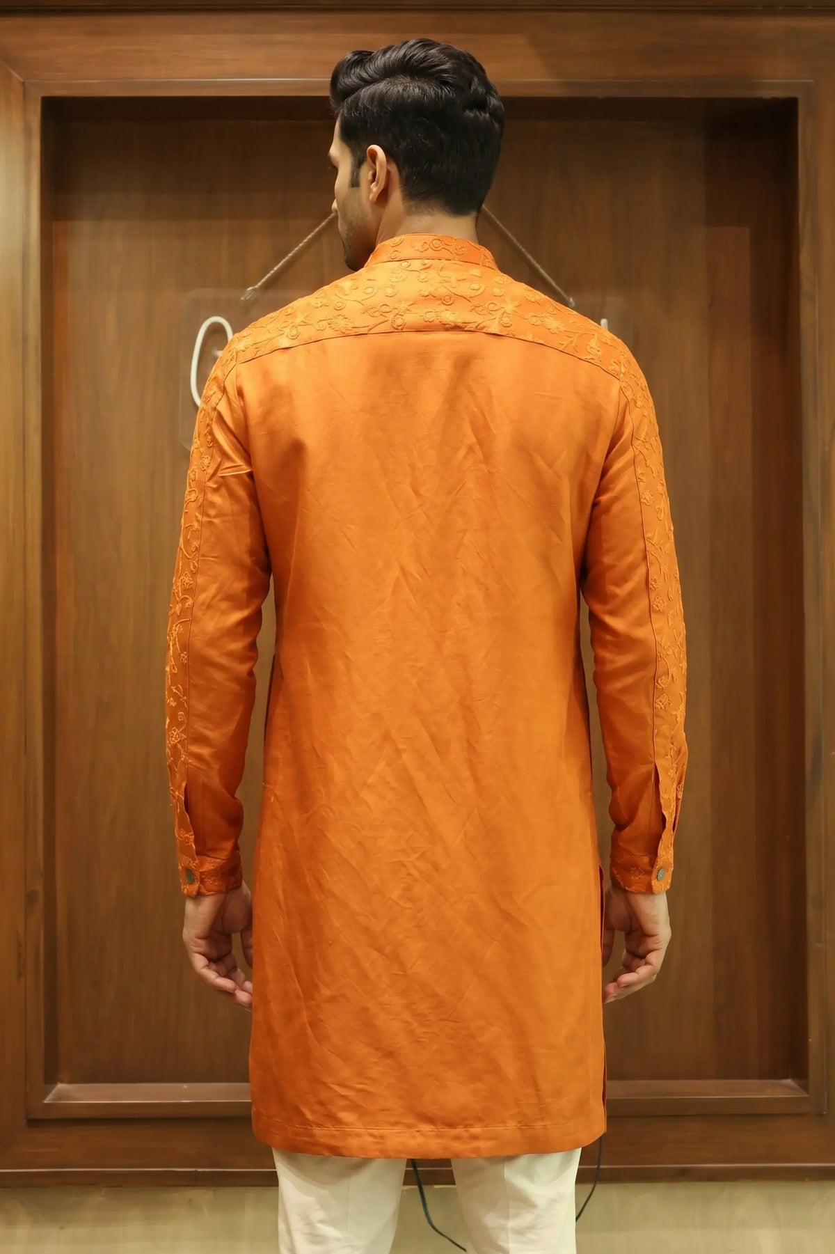 Rust Kurta Set