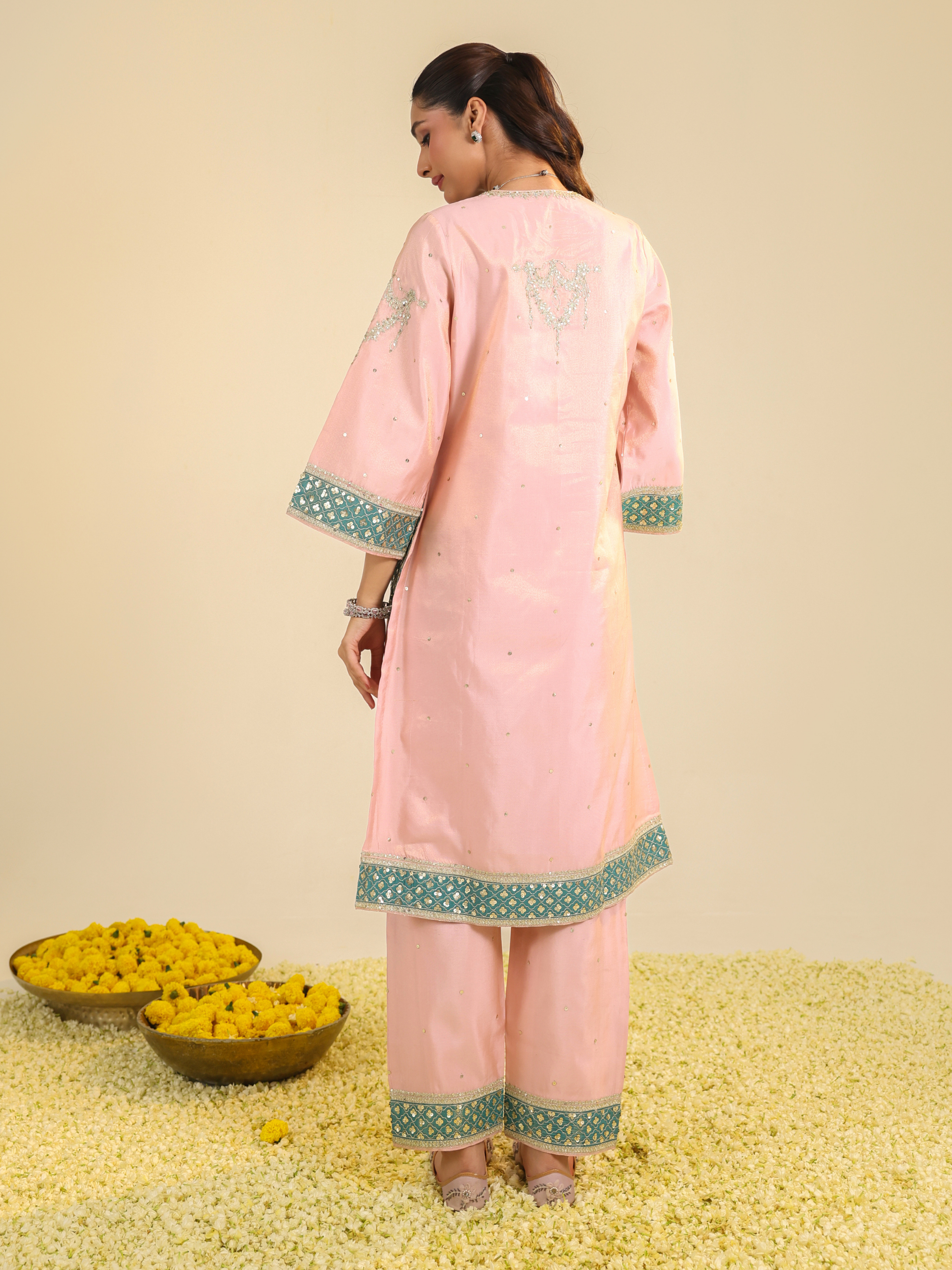Pink Akshi Kurta Set