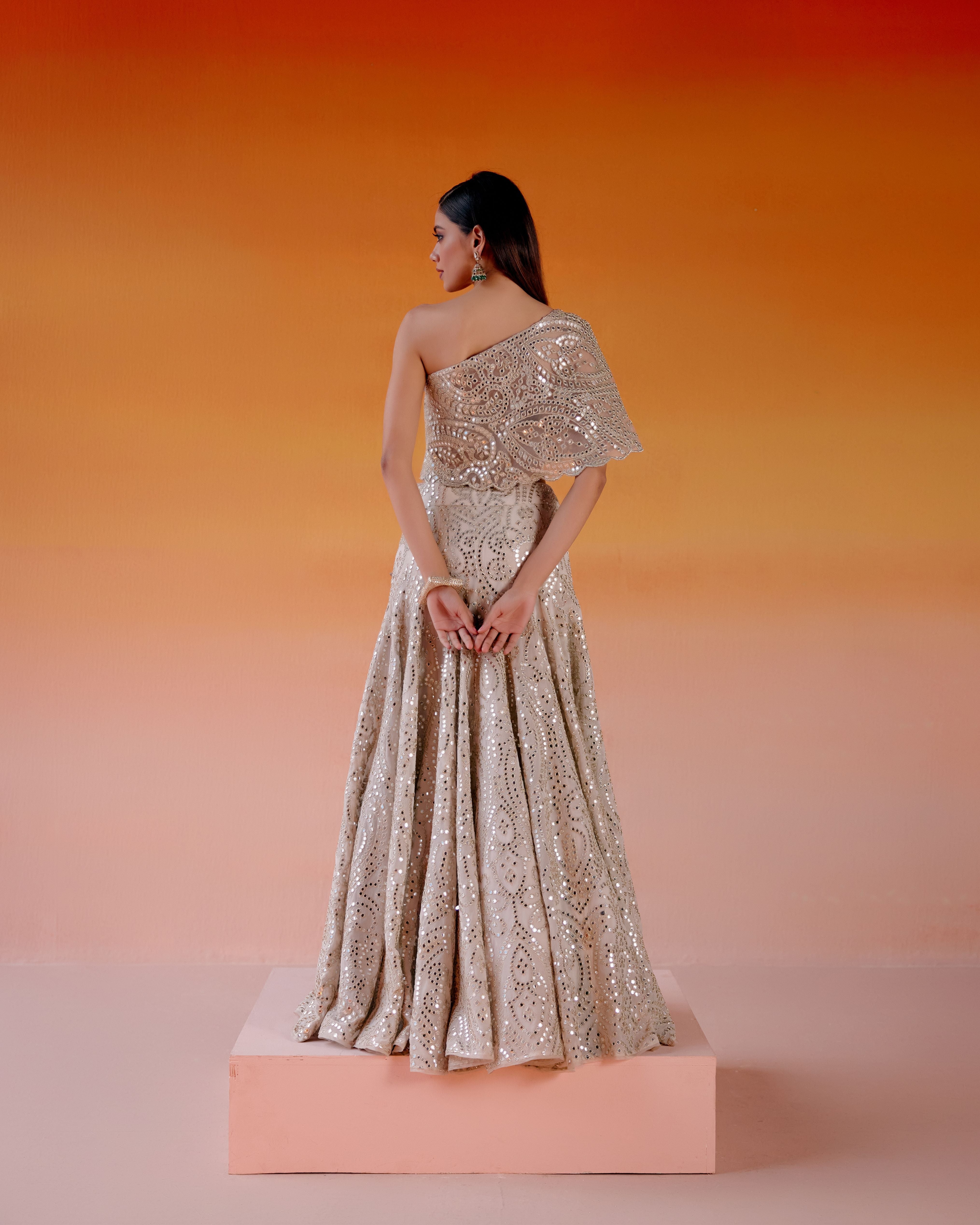 CONICAL KALIDAAR LEHANGA SET