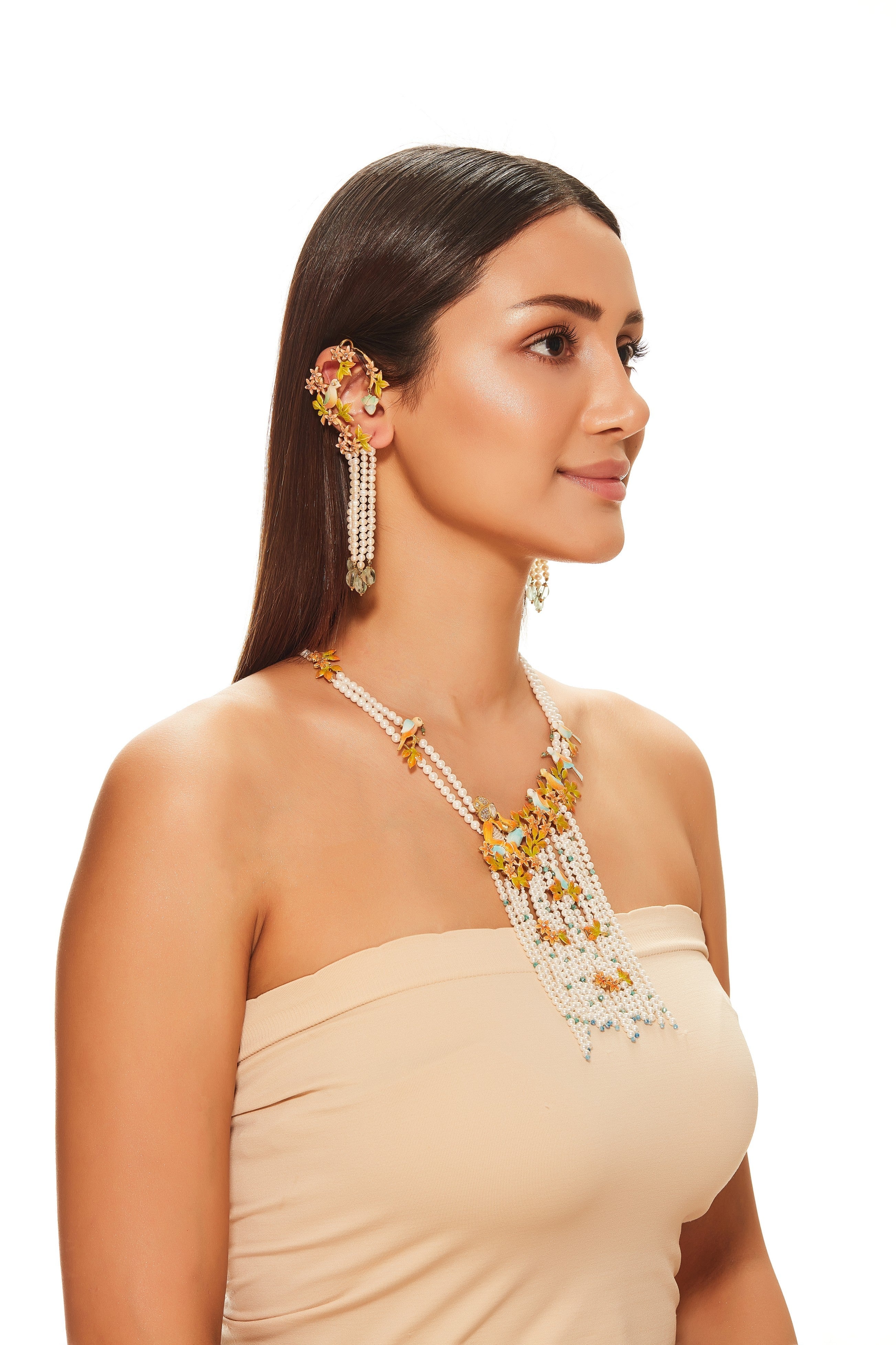 Whistling with Birds Necklace set