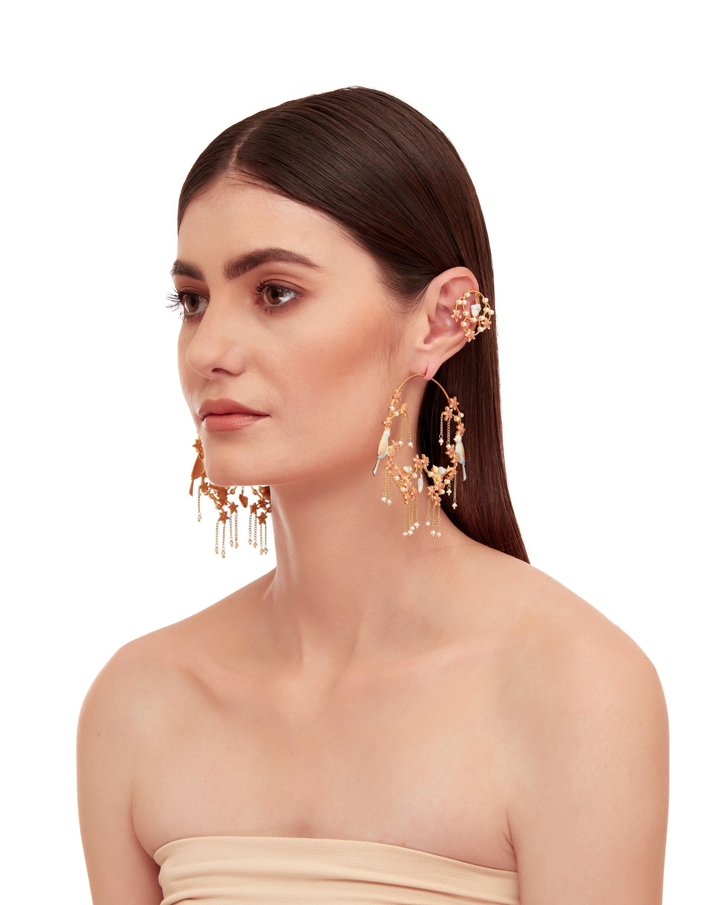 Swinging Bird Earrings