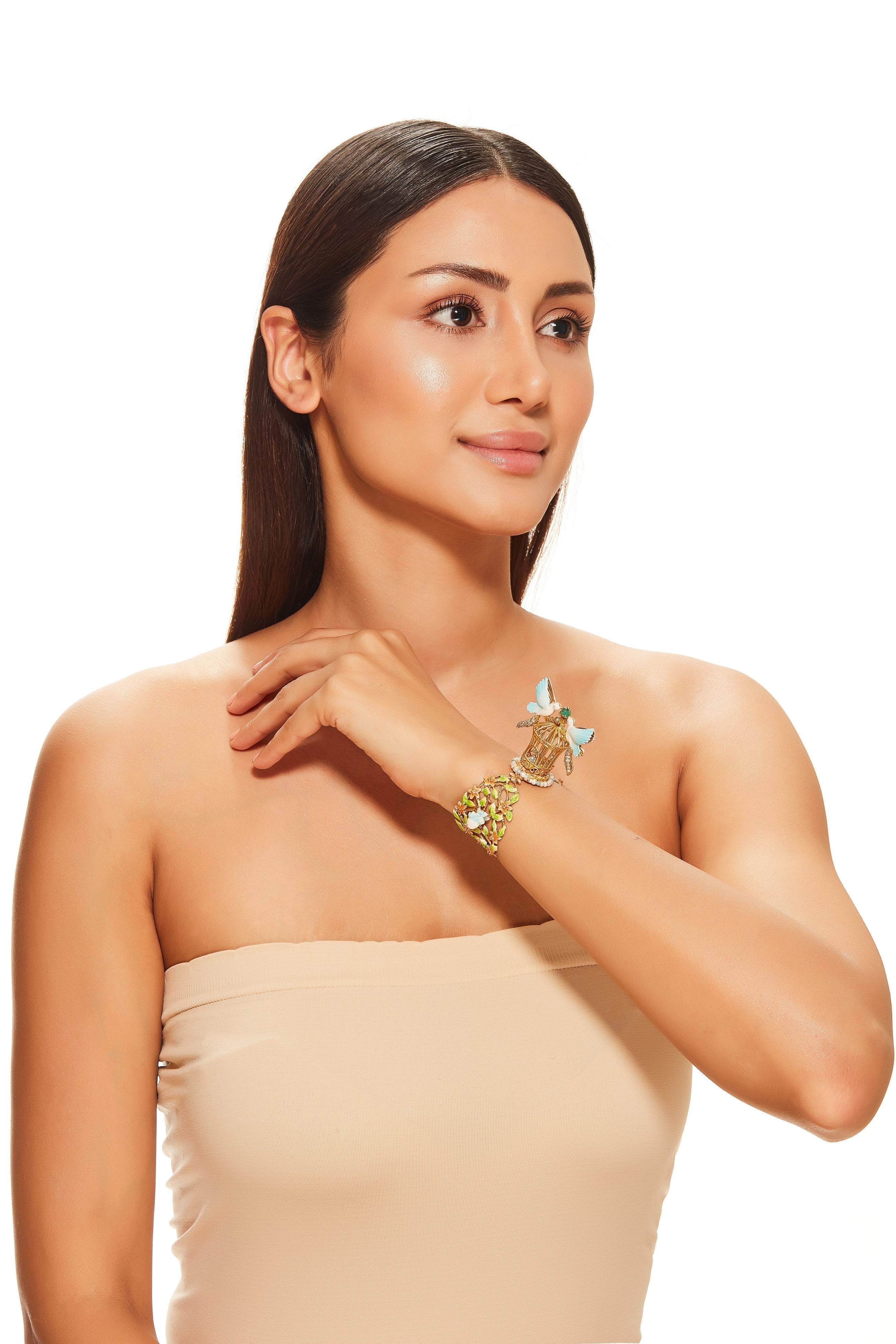 Rotating Bird Cage Cuff