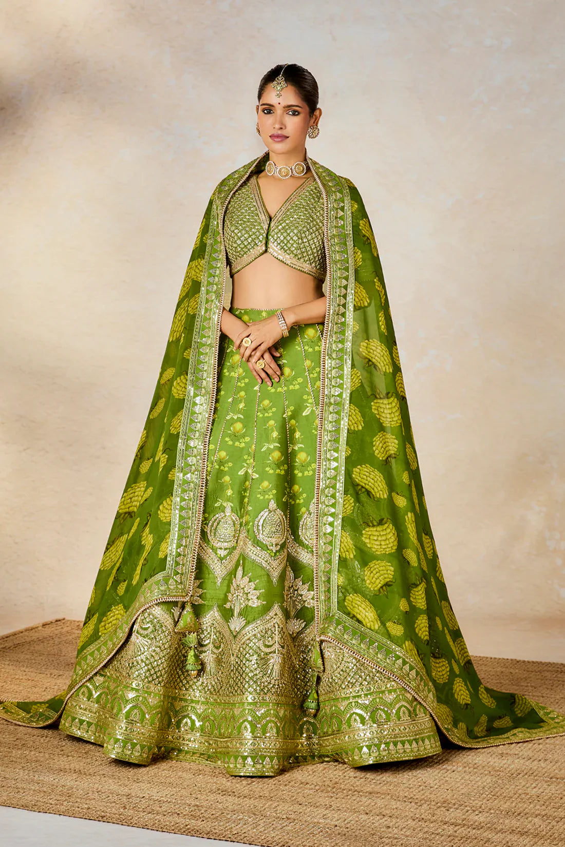 SODA SHIKANJI LEHENGA SET