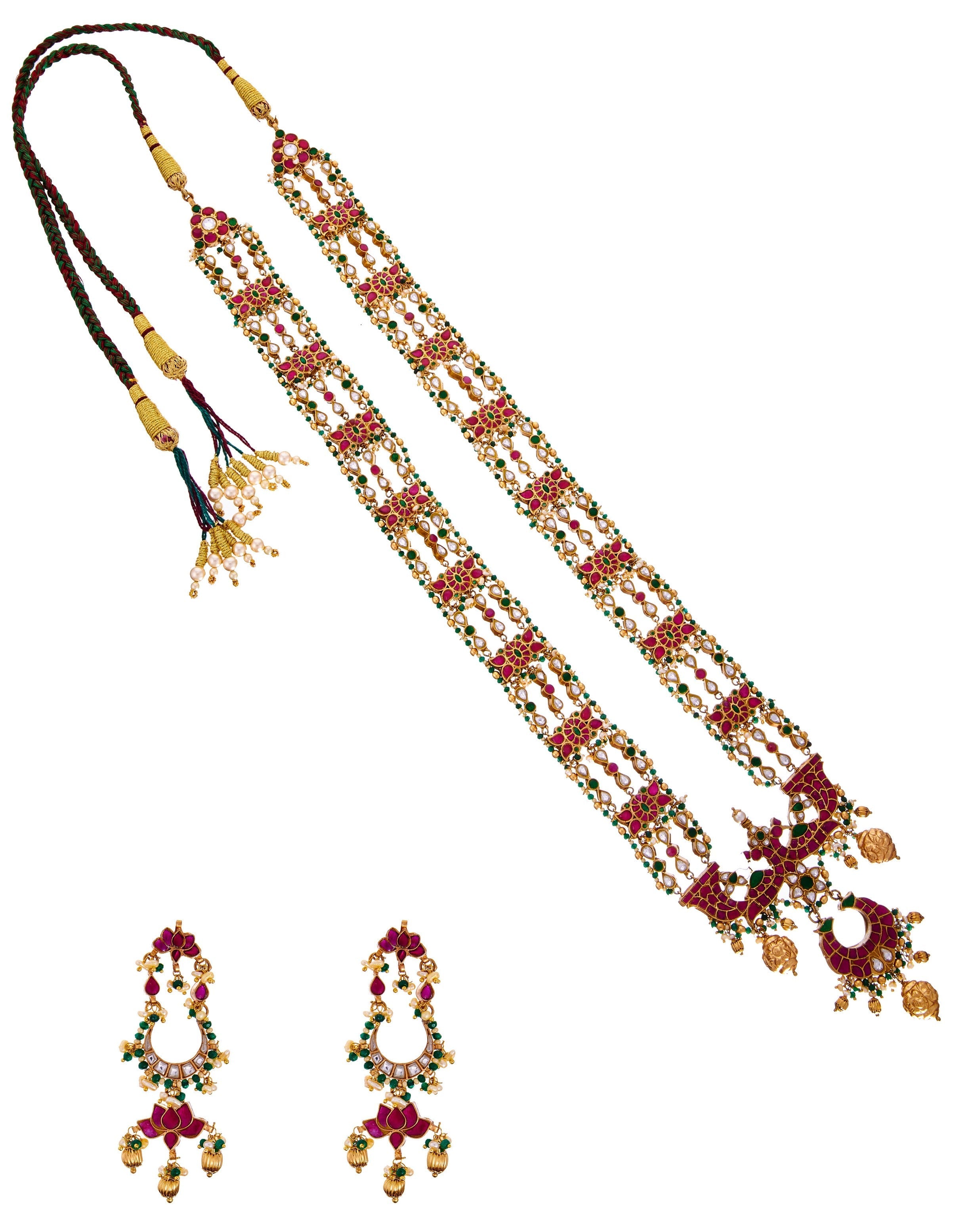 Punya long necklace necklace set