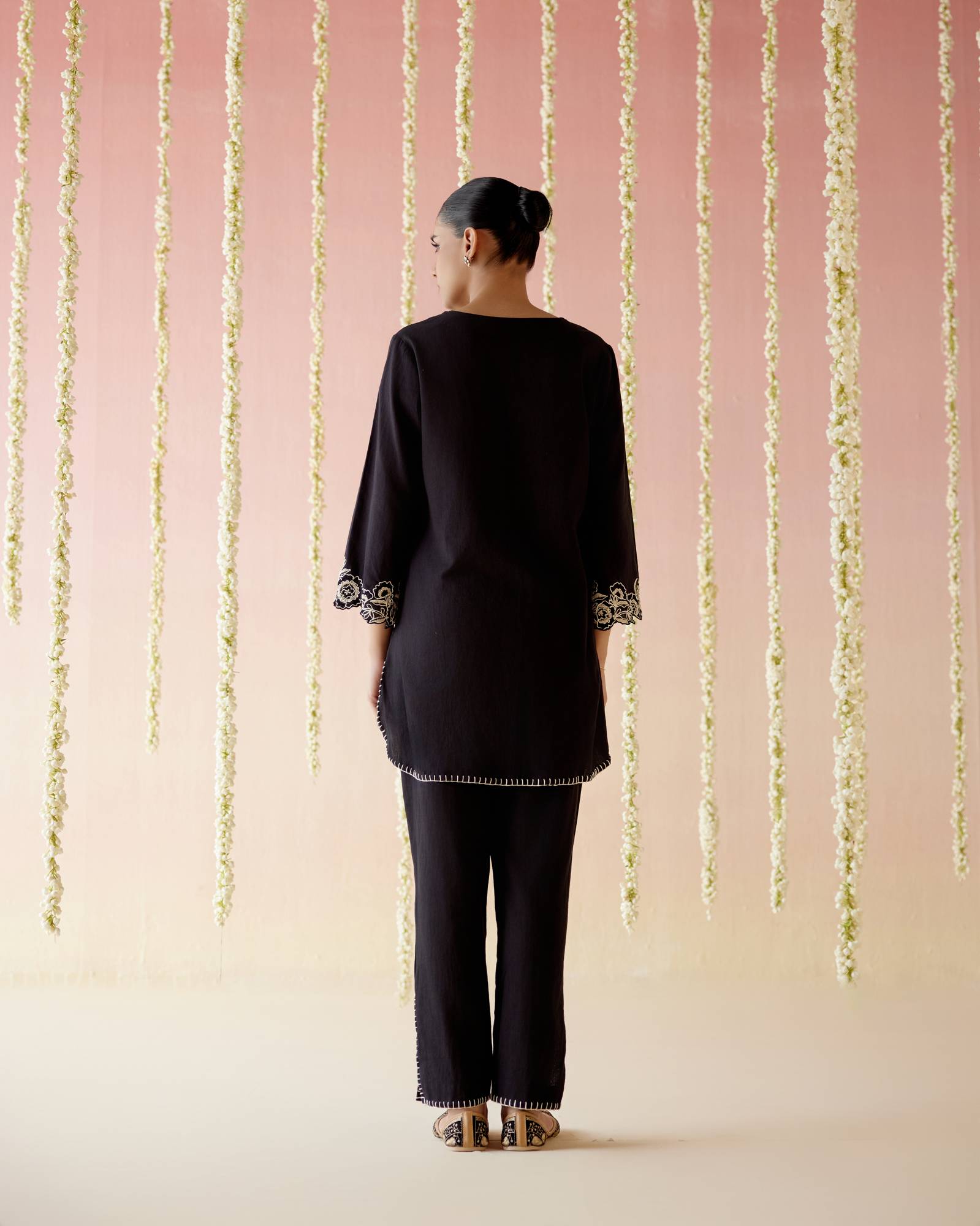 Black Tulip Dori Co-ord Set