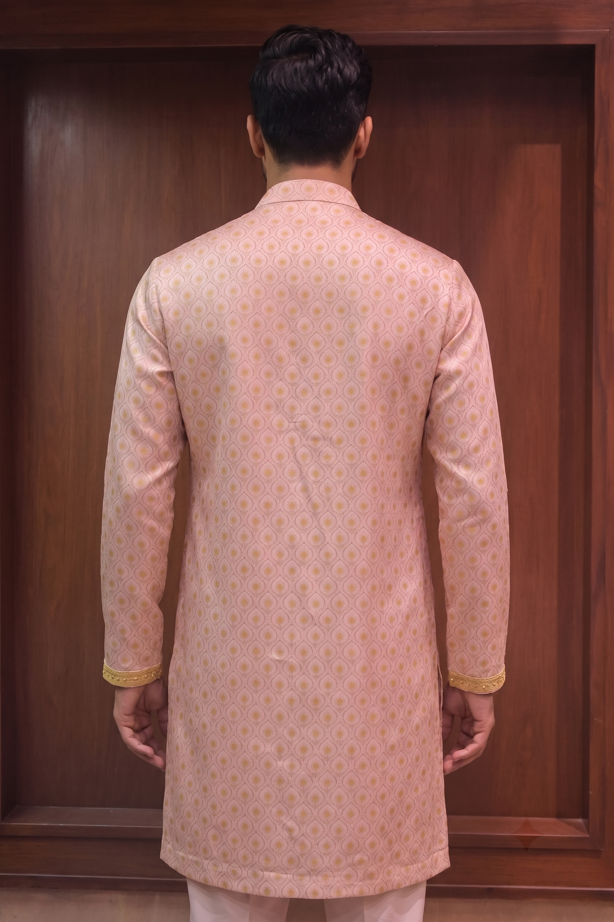 Soft Pink & Ivory Kurta