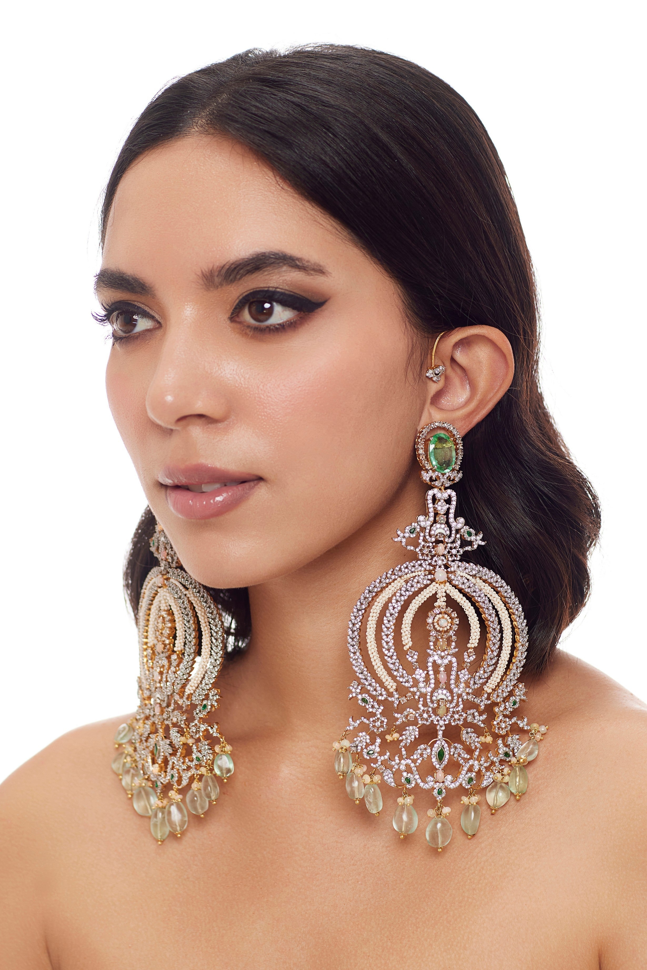 Star dust diamante danglers